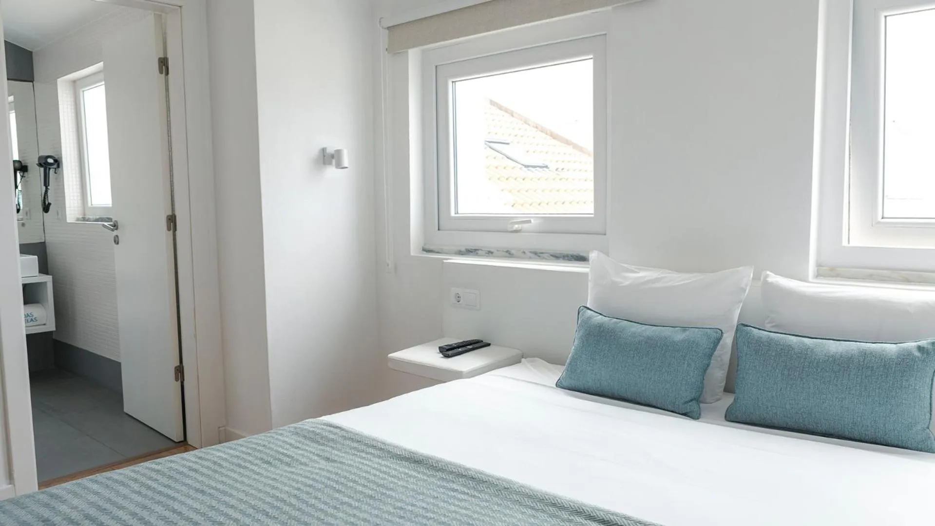 Sea view, Bed in Casa das Aguarelas