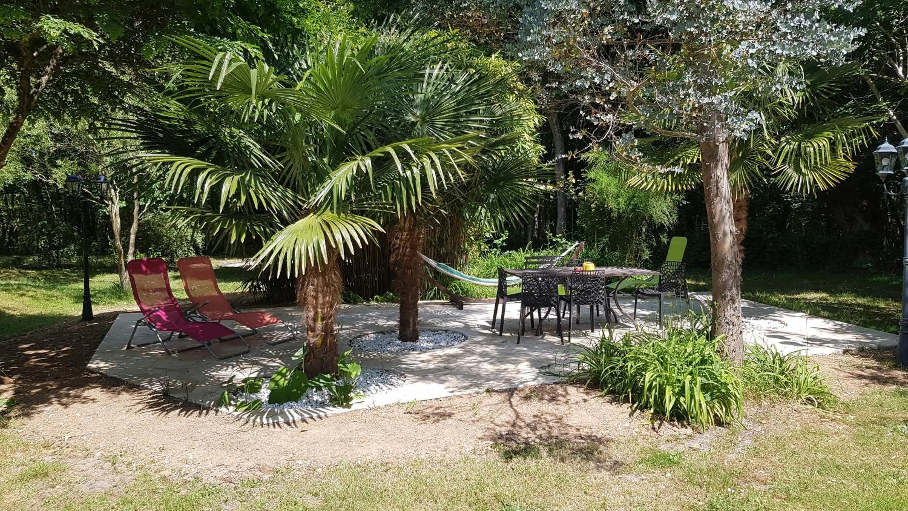 Garden in Domaine de Sahil
