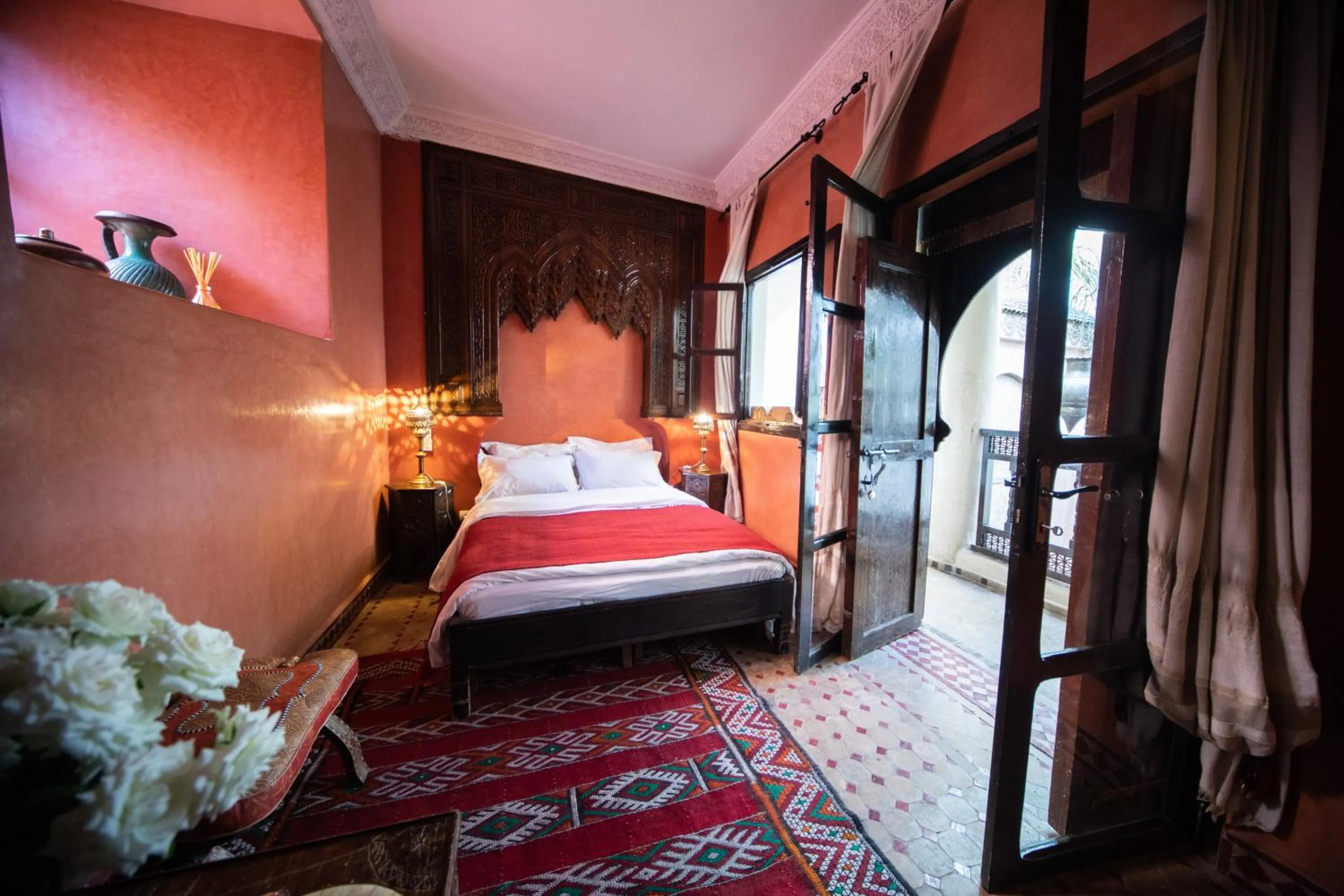 Bed in Riad Mur Akush