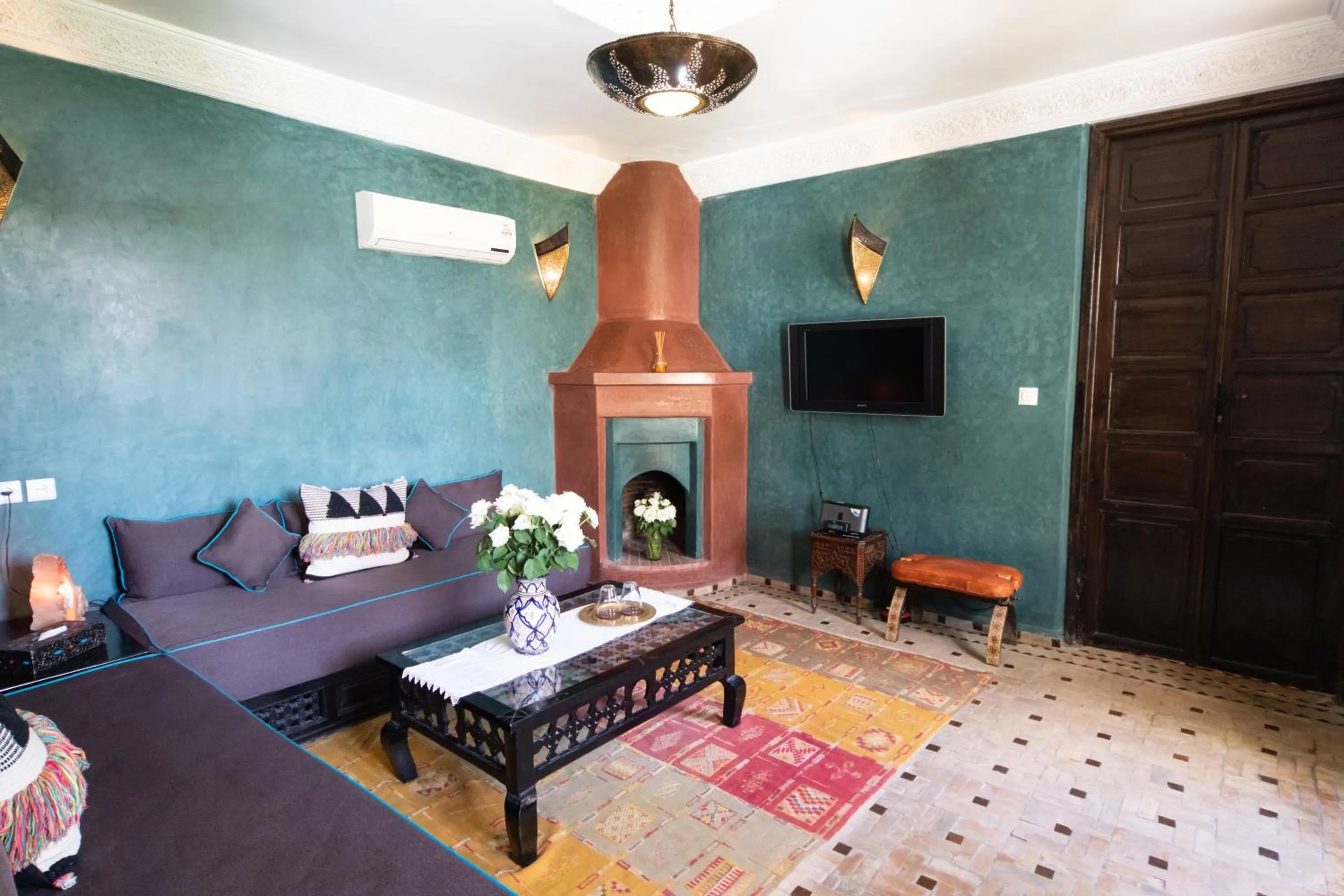 Living room in Riad Mur Akush