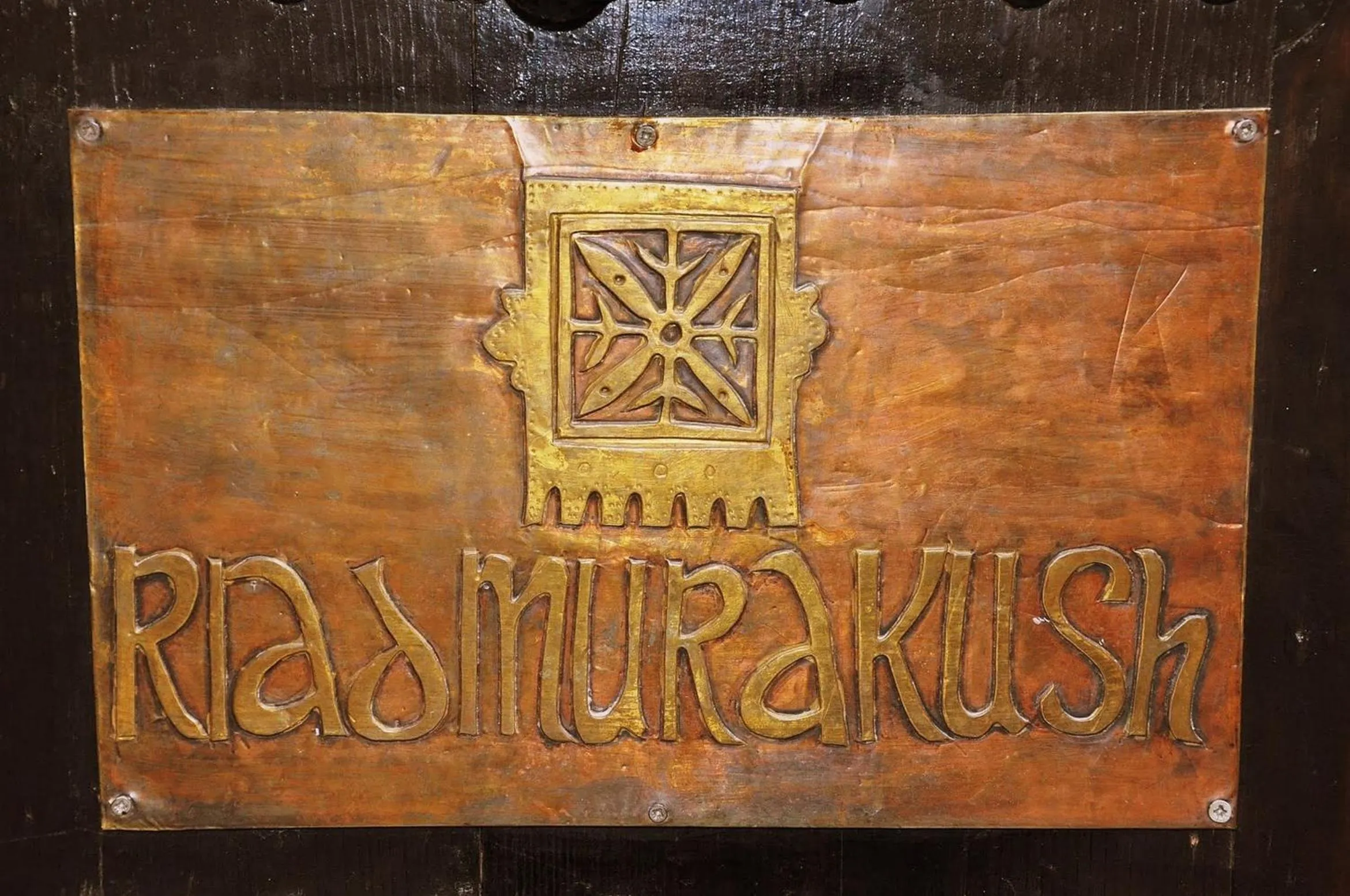 Facade/entrance in Riad Mur Akush