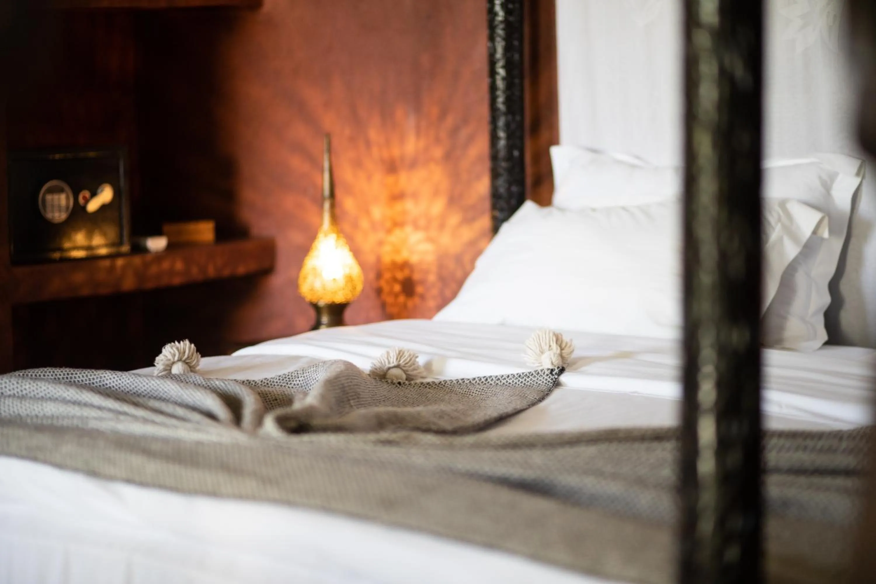 Bed in Riad Mur Akush