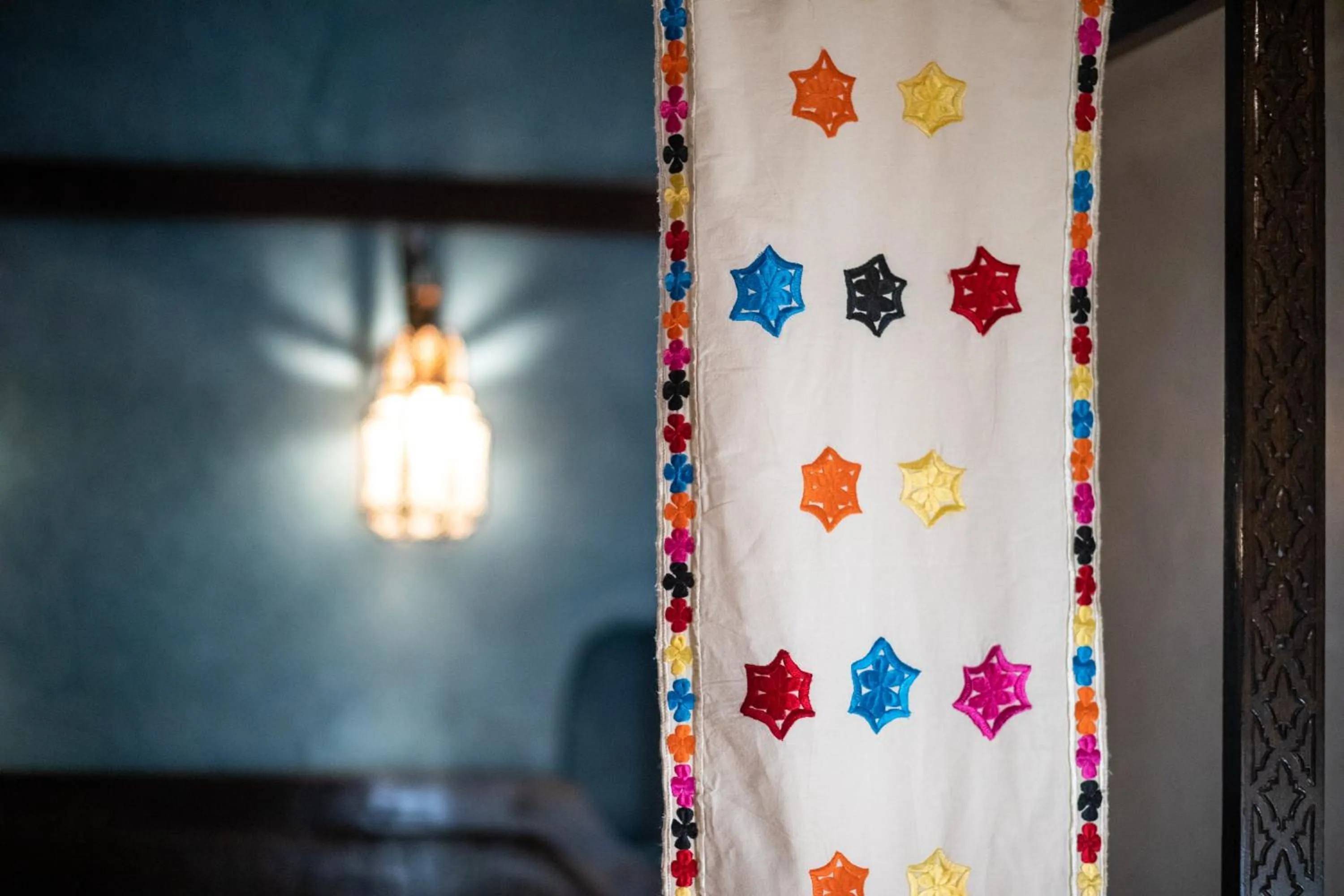 Bed in Riad Mur Akush