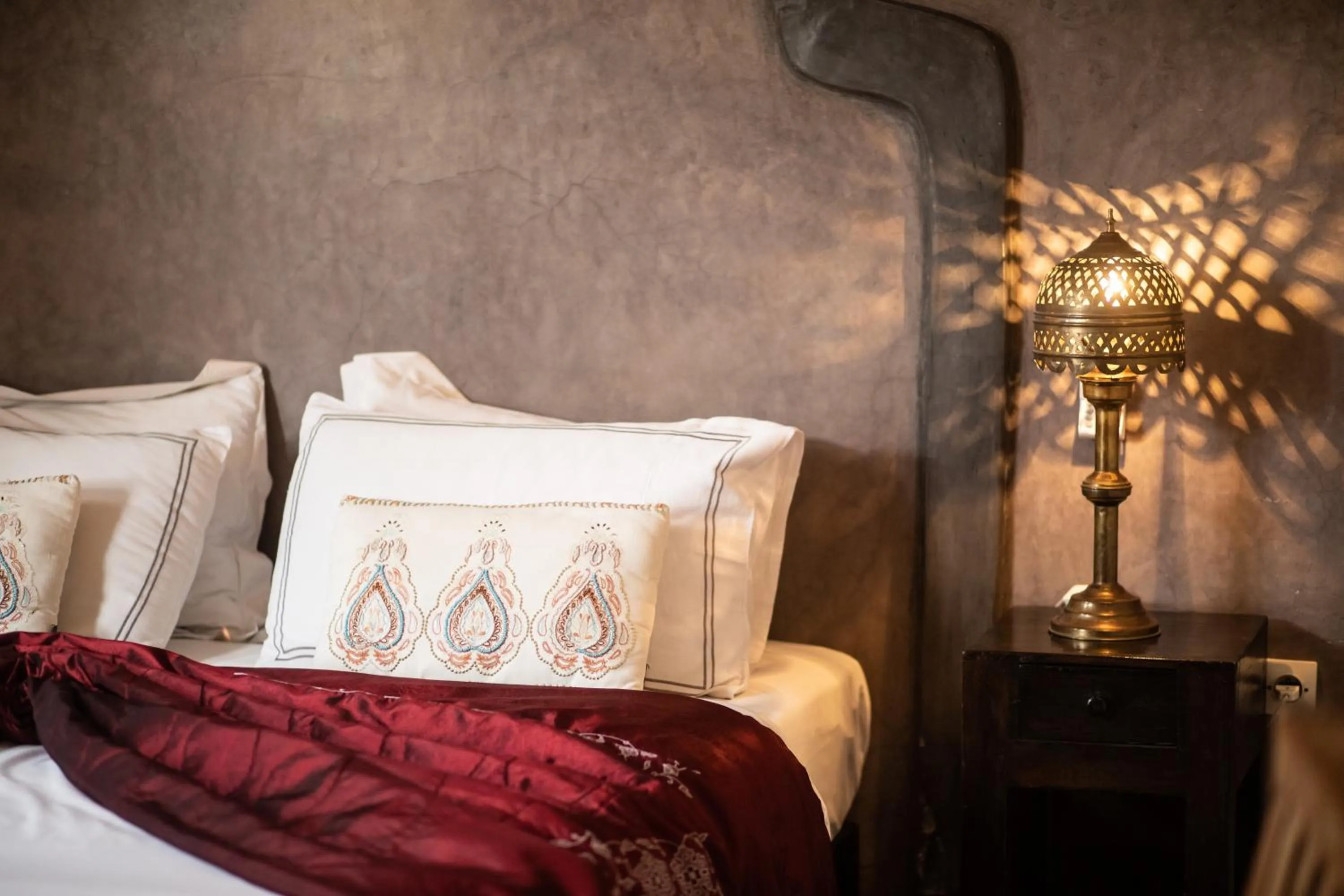 Bed in Riad Mur Akush