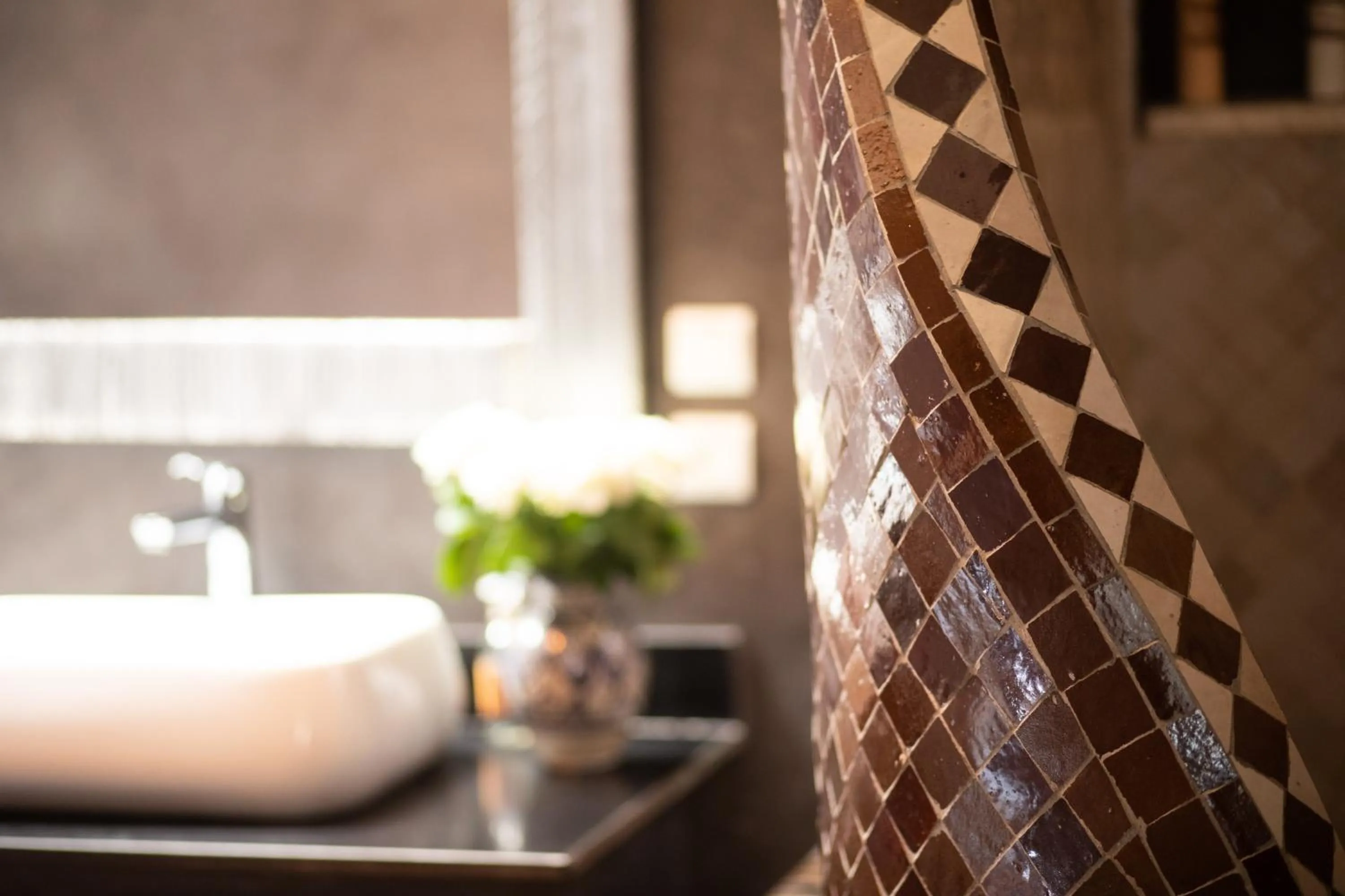 Decorative detail in Riad Mur Akush