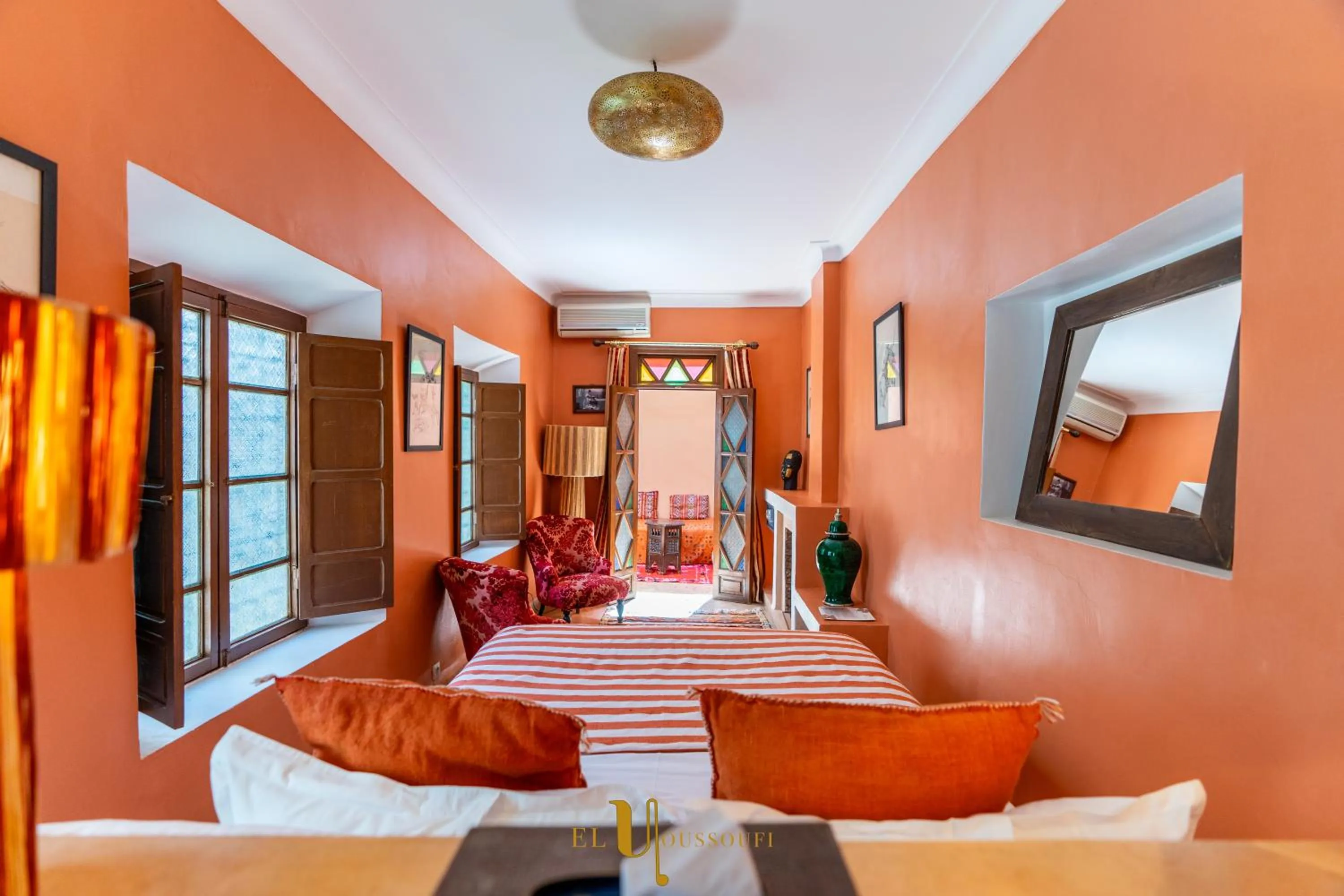 Bedroom in Riad El Youssoufi