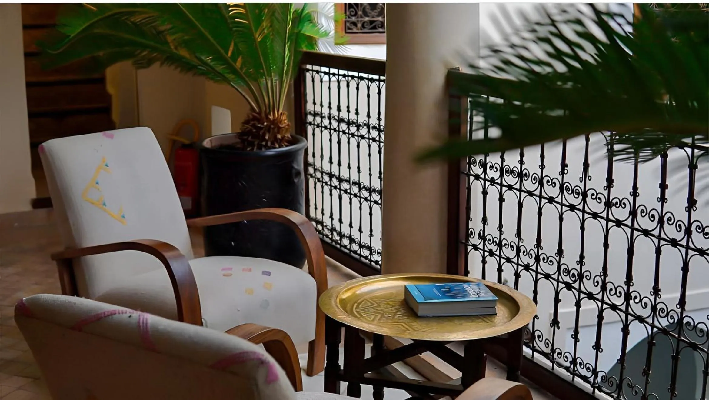 Communal lounge/ TV room in Riad El Youssoufi