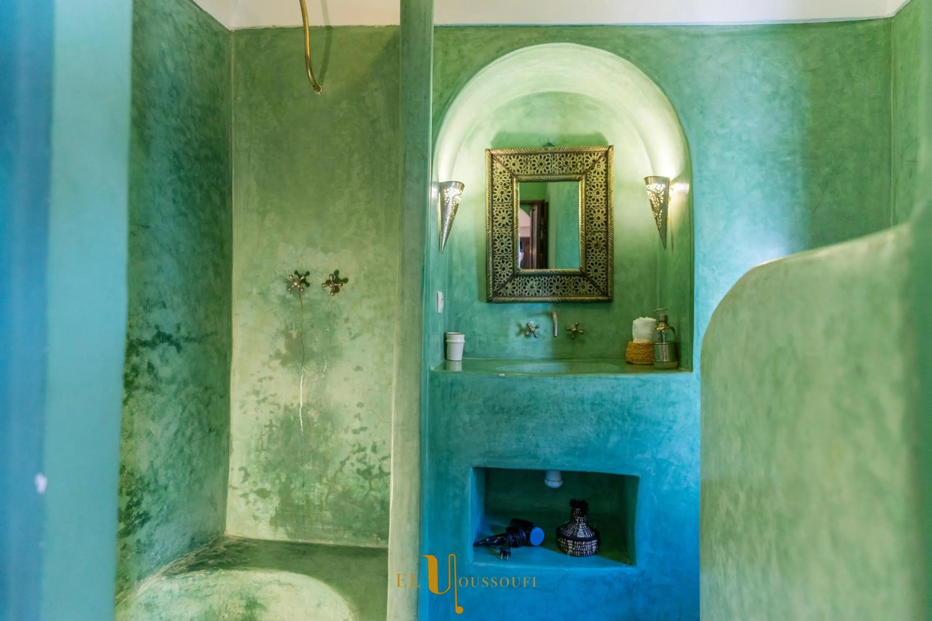 Bathroom in Riad El Youssoufi