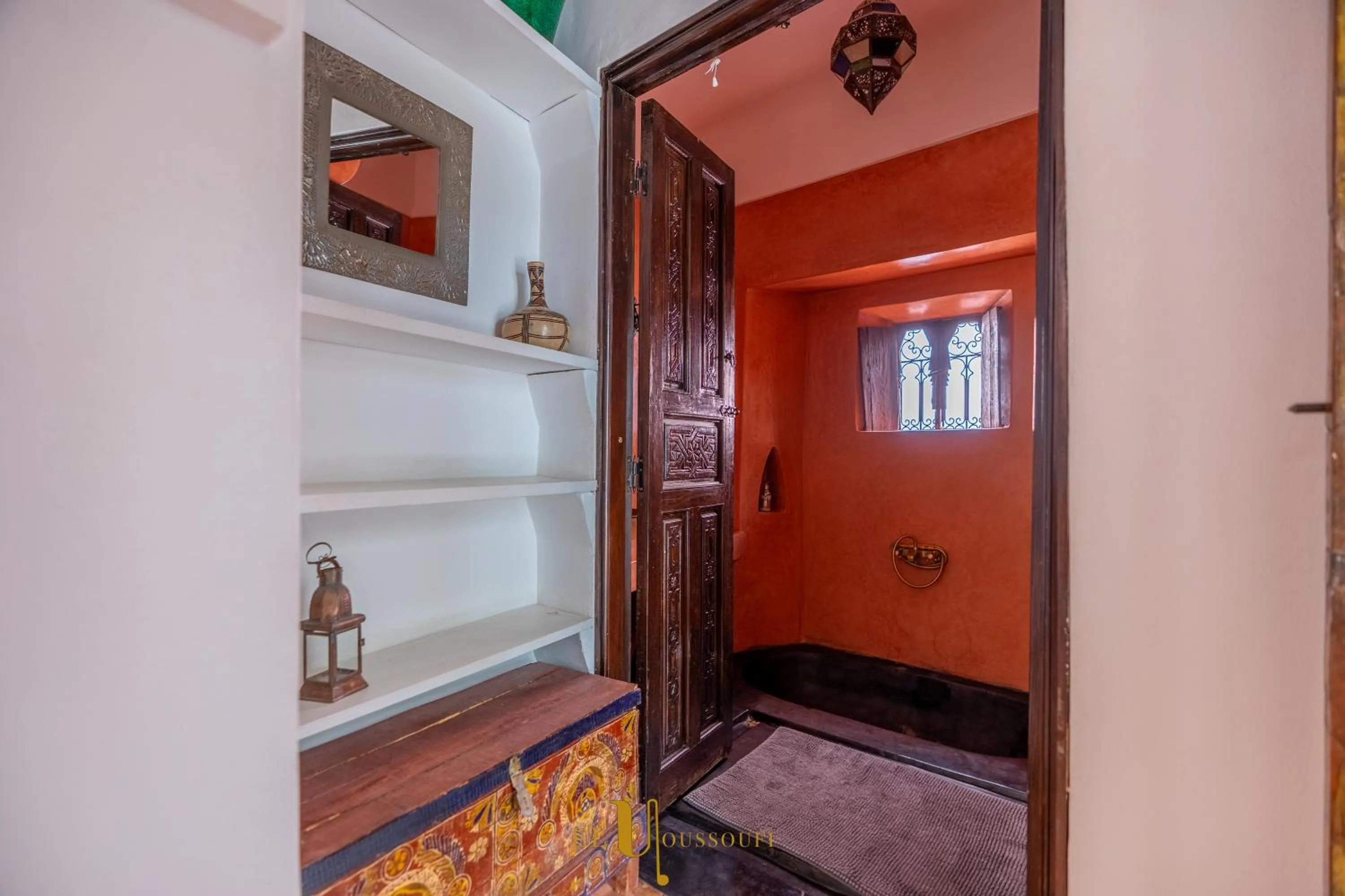 Decorative detail in Riad El Youssoufi