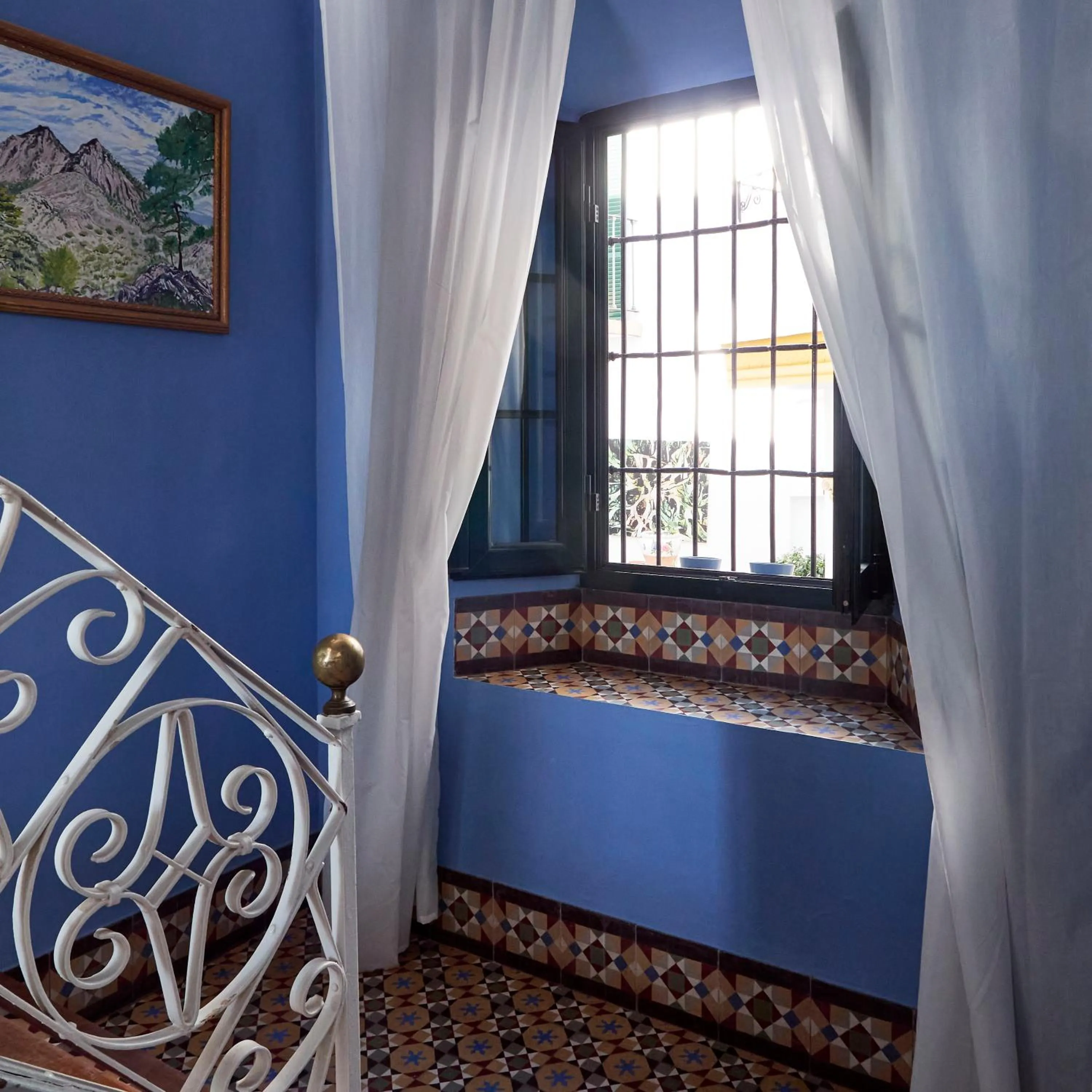 Decorative detail in Mesón La Hospedería