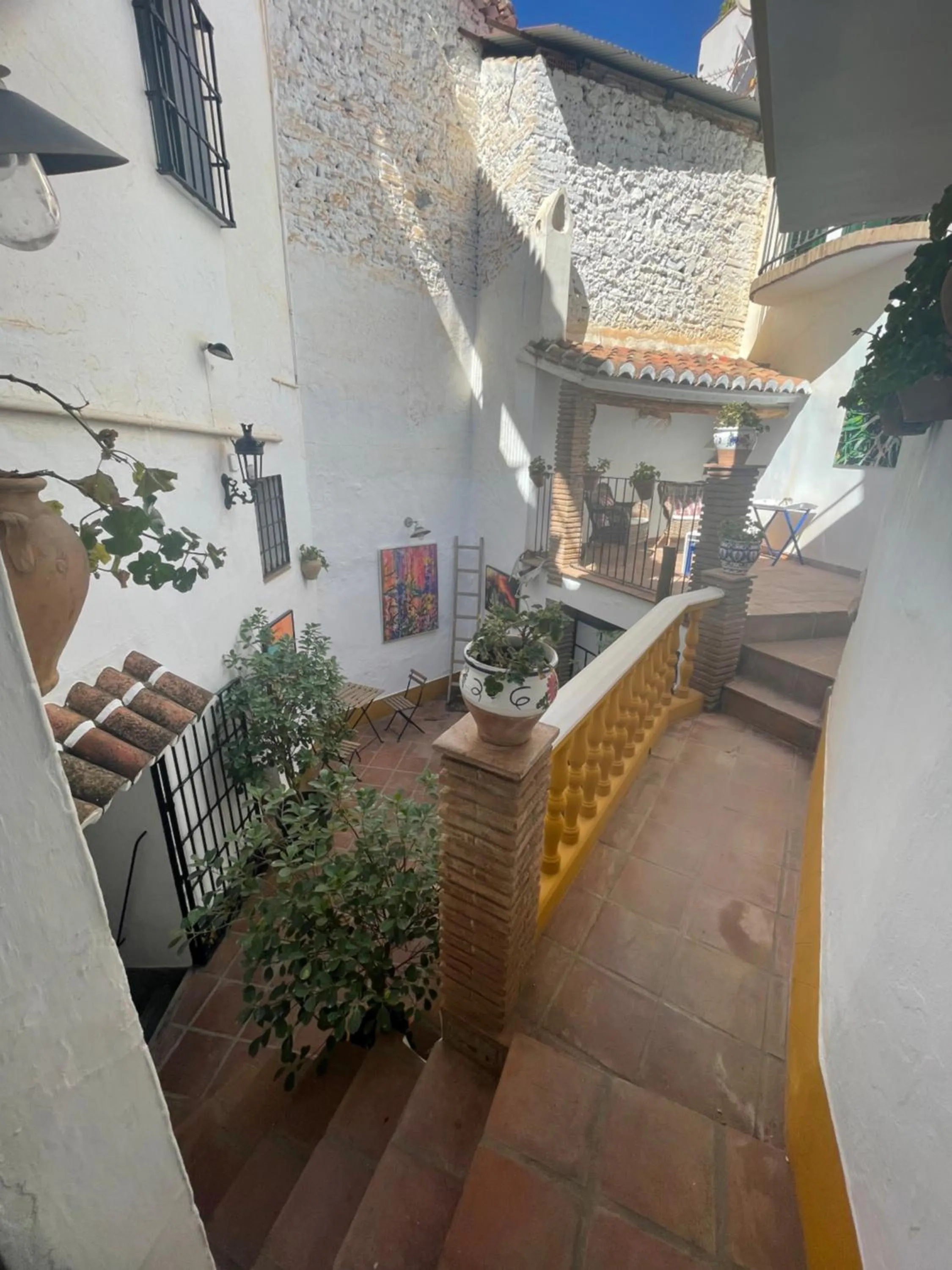 Patio in Mesón La Hospedería