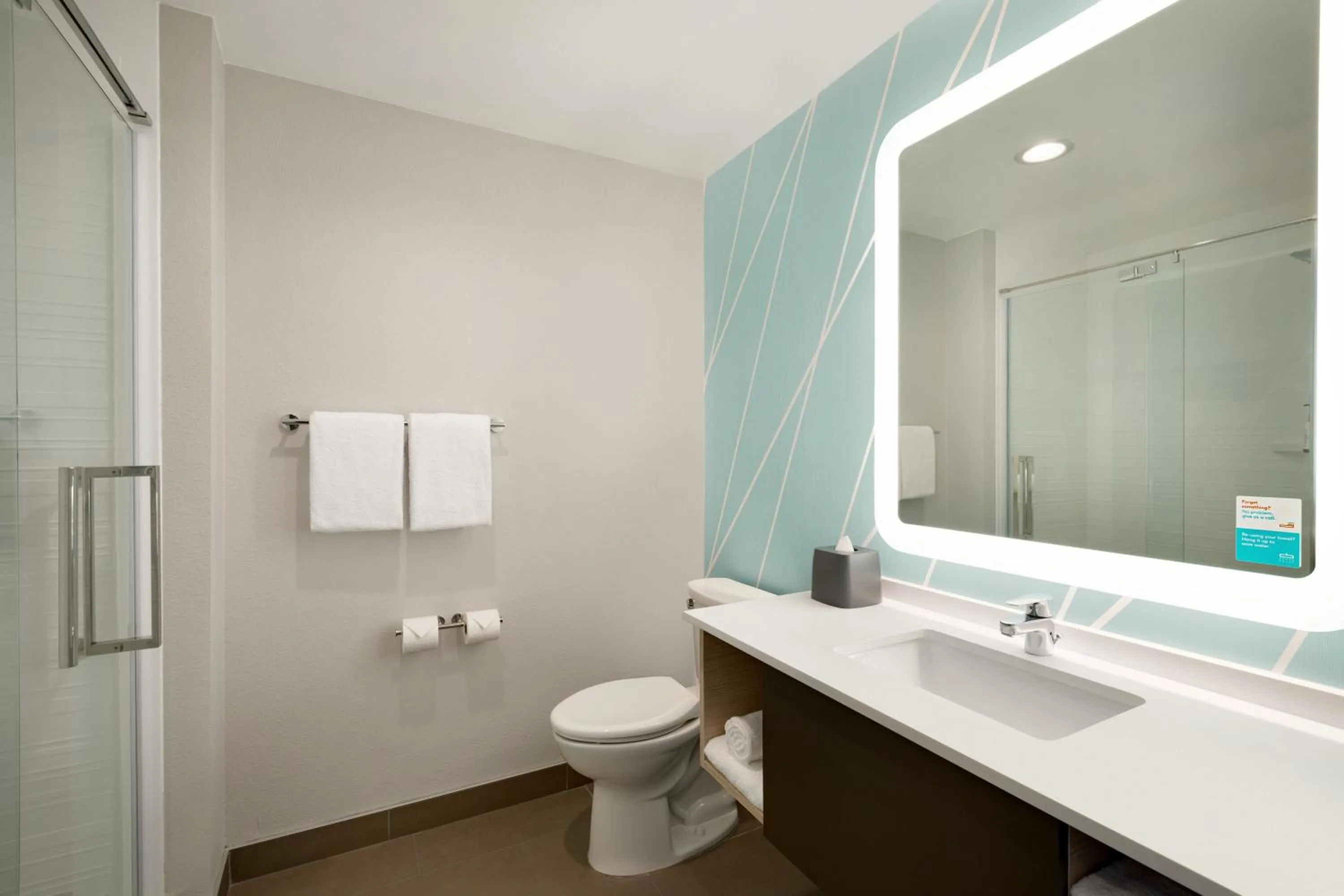 Bathroom in avid hotel - Staunton by IHG