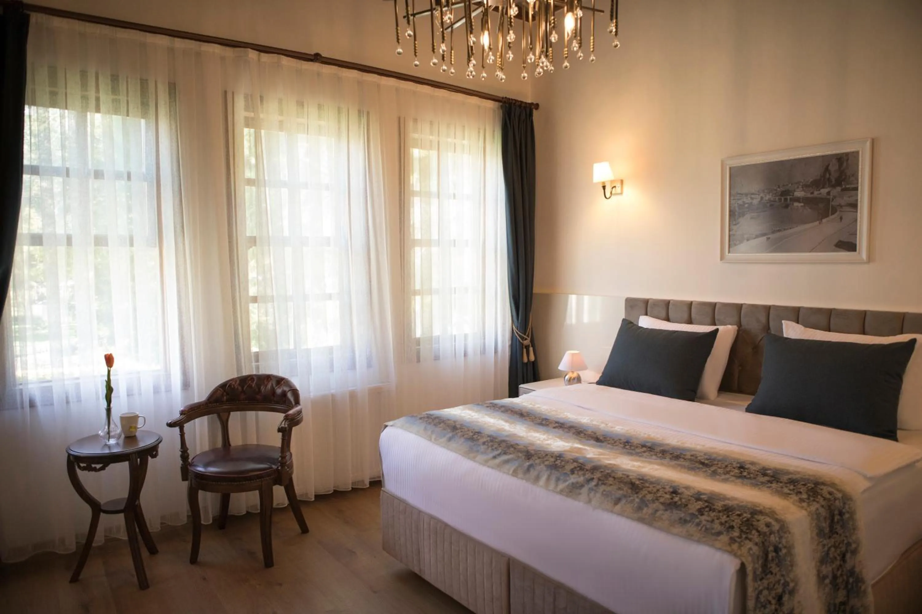 Photo of the whole room, Bed in BAYEZİD HAN KONAK