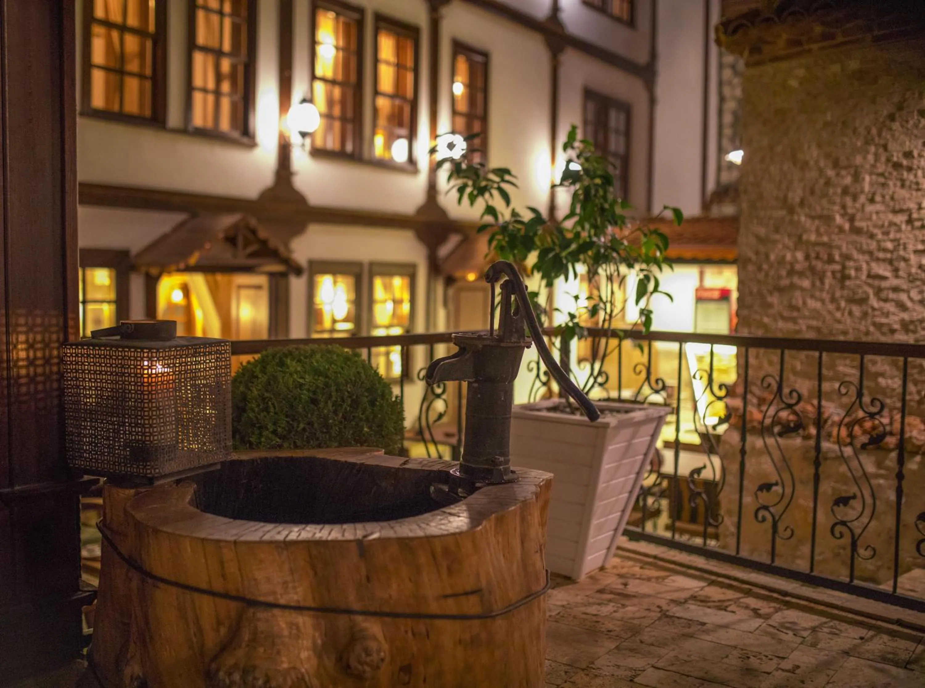 Garden in BAYEZİD HAN KONAK