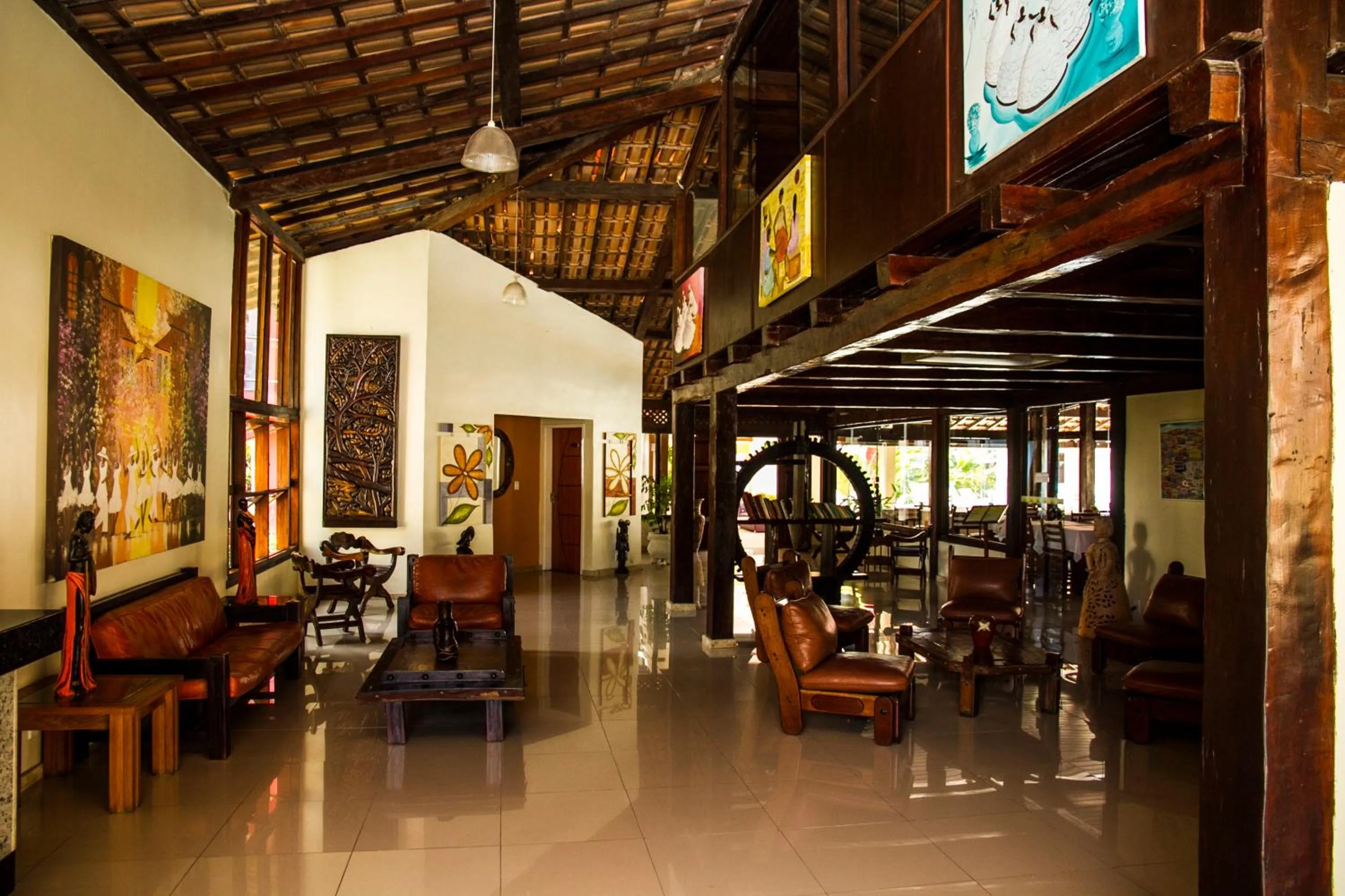 Lobby or reception in Happy Hotel Girassol