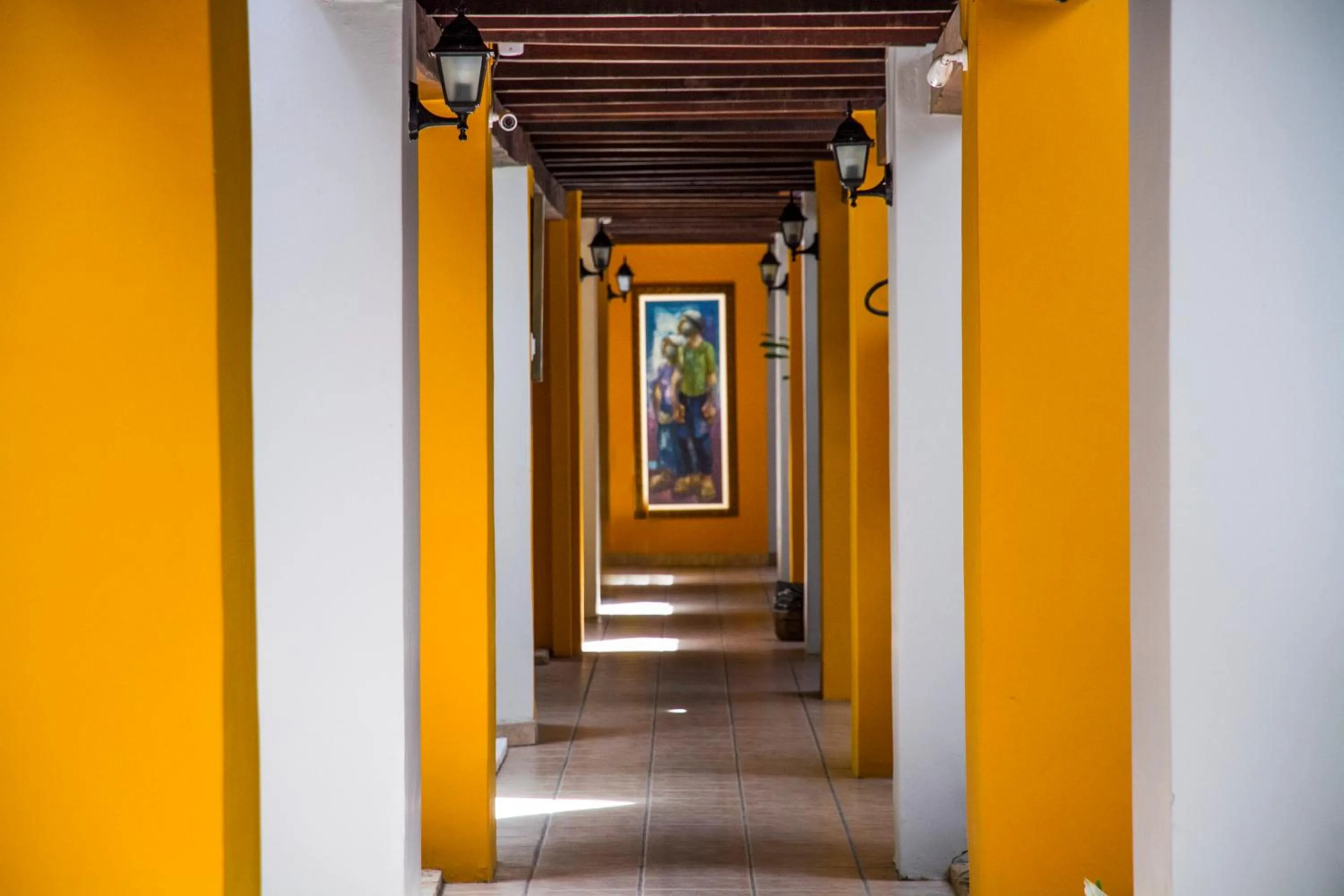 Area and facilities in Happy Hotel Girassol