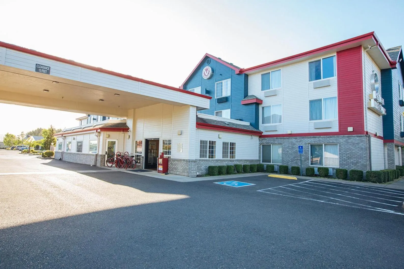Property building in Red Lion Inn & Suites McMinnville