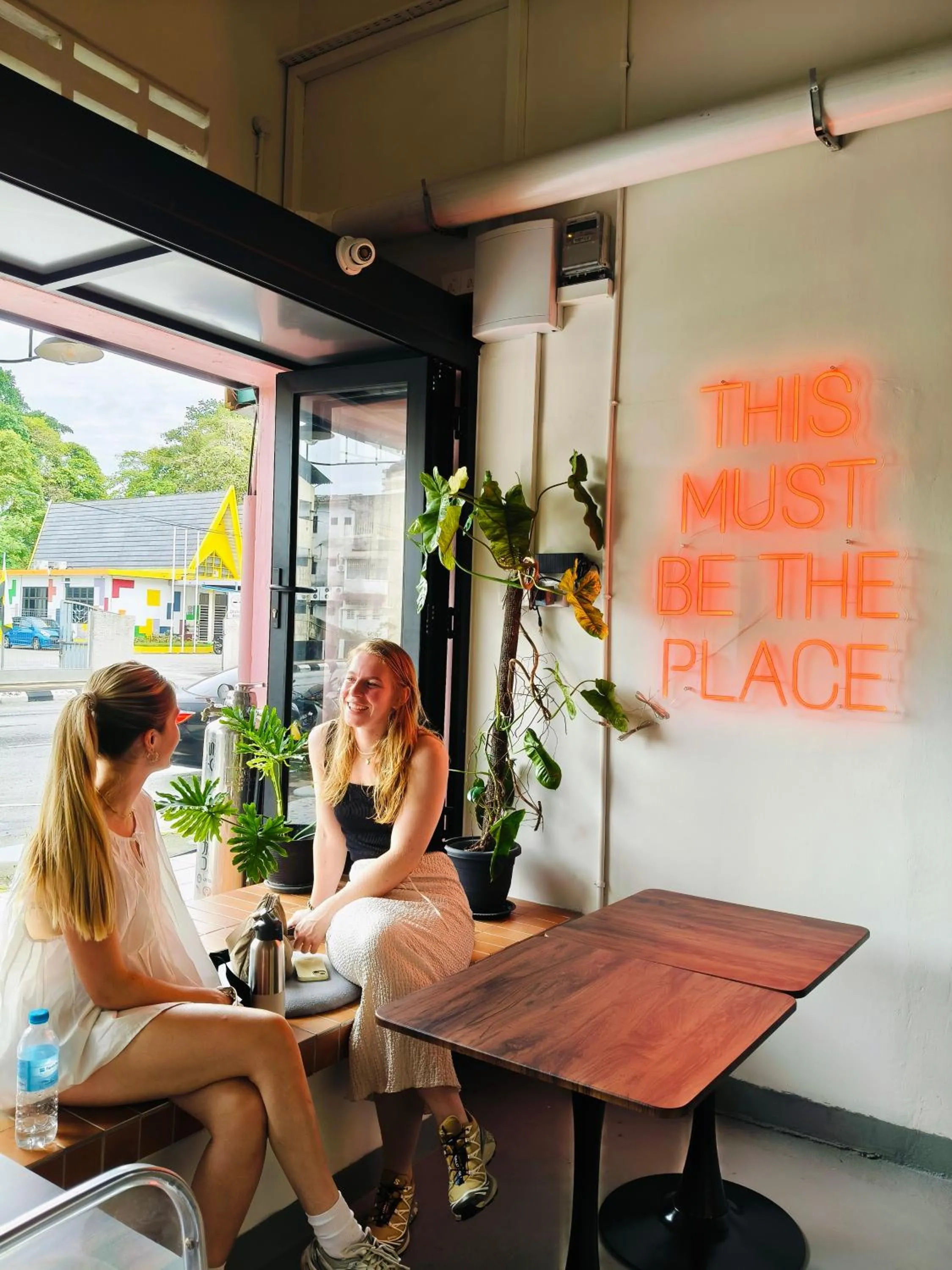 Guests in The Brownstone Hostel & Space