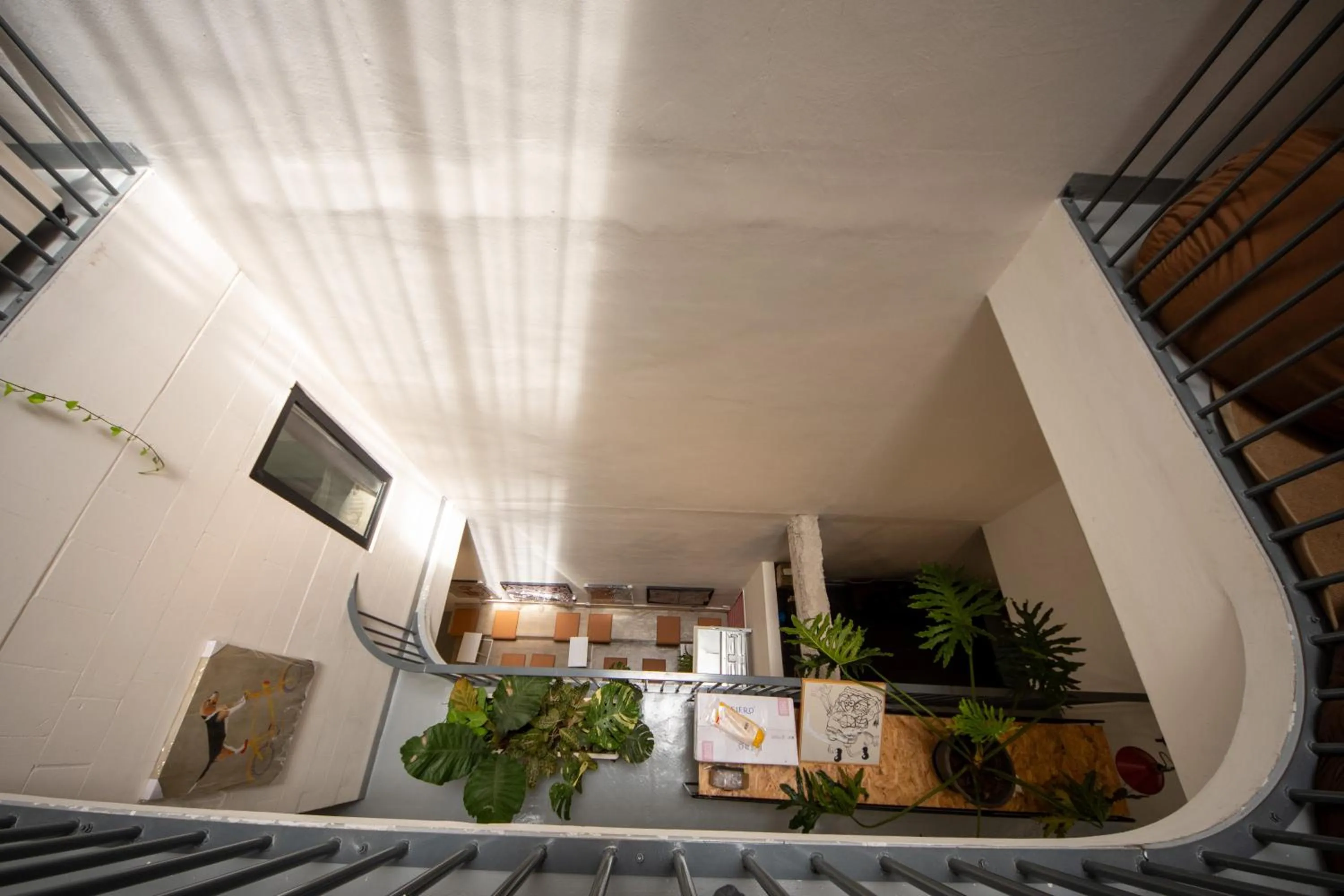 Balcony/Terrace in The Brownstone Hostel & Space