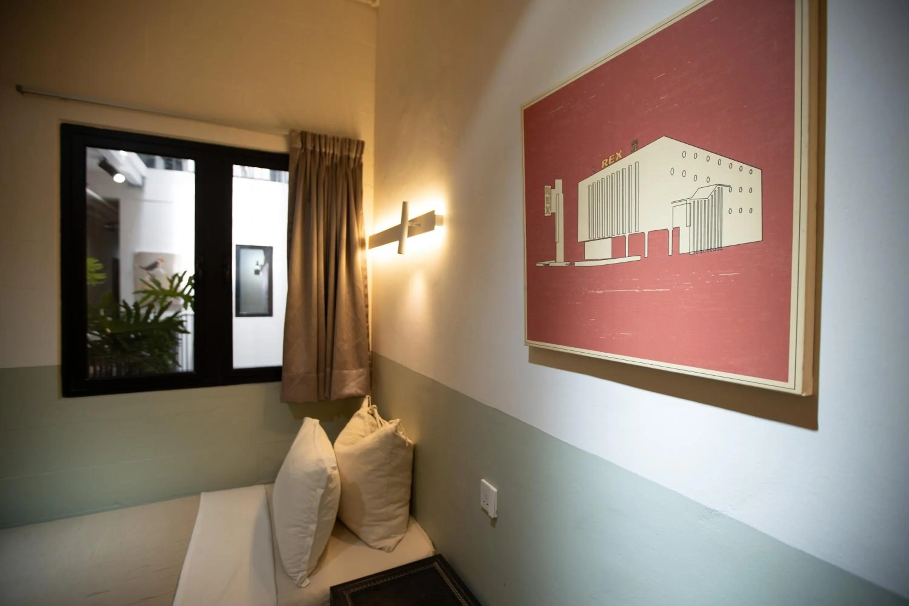 Bathroom, Bed in The Brownstone Hostel & Space