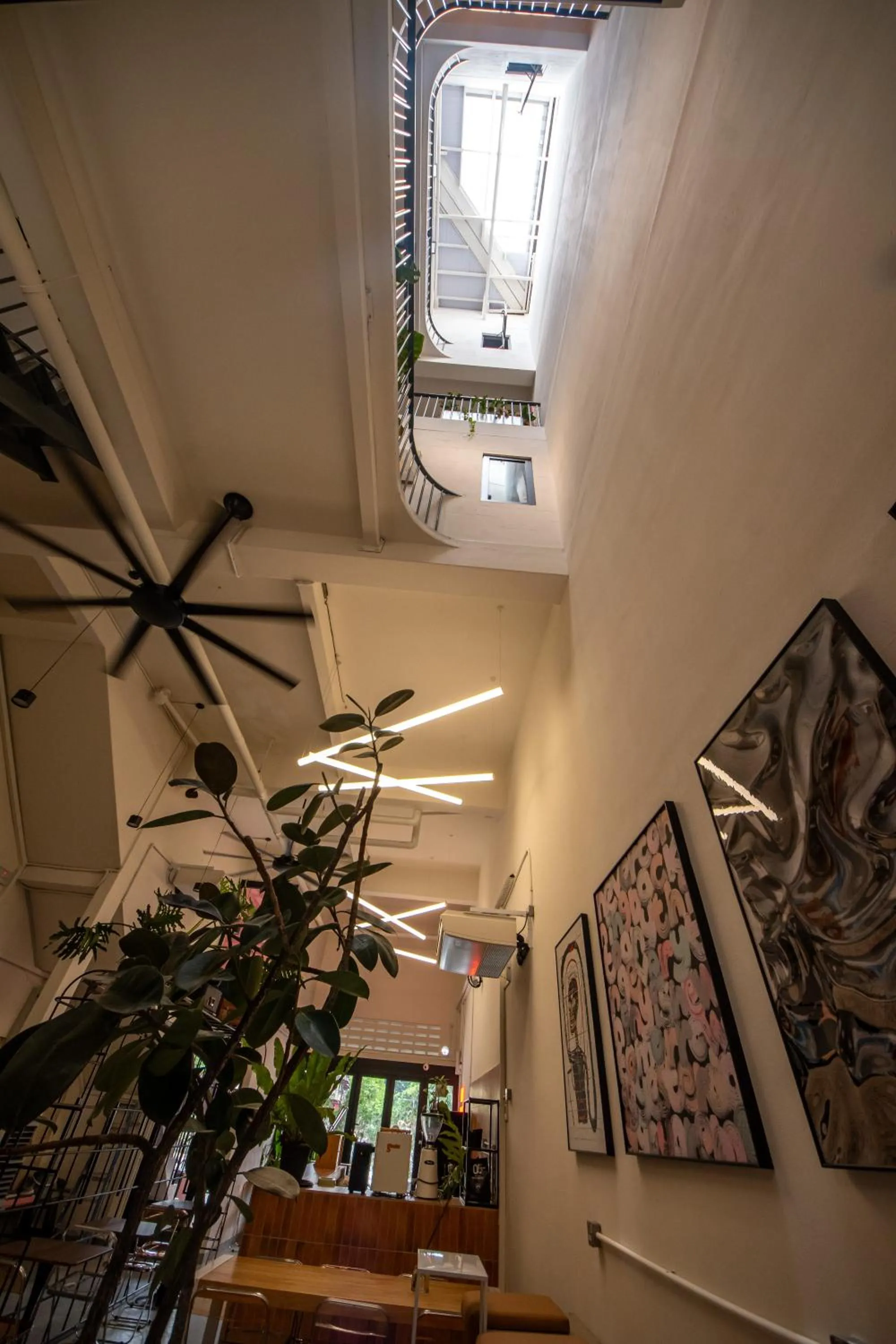 Property building in The Brownstone Hostel & Space