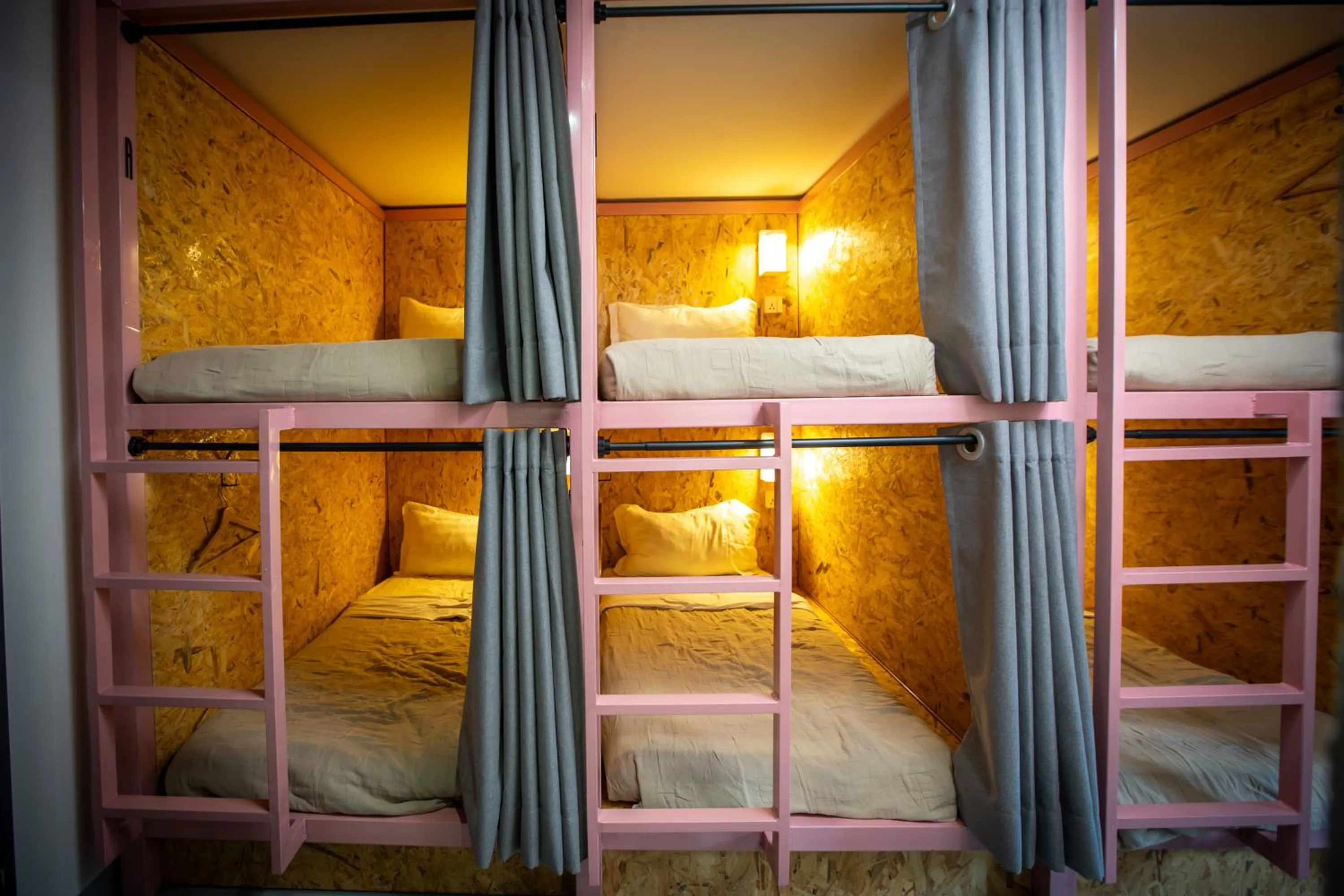 bunk bed, Bed in The Brownstone Hostel & Space