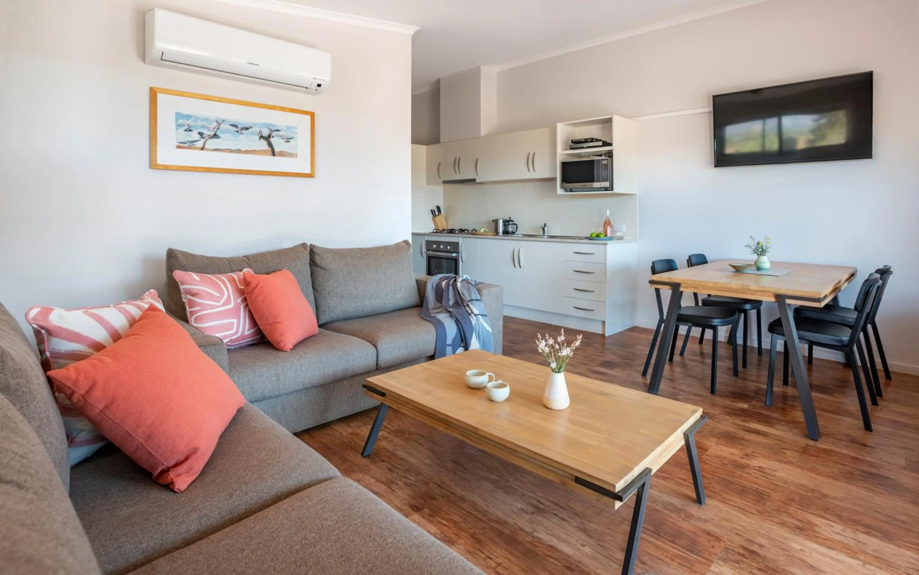 Living room in Rawnsley Park Station