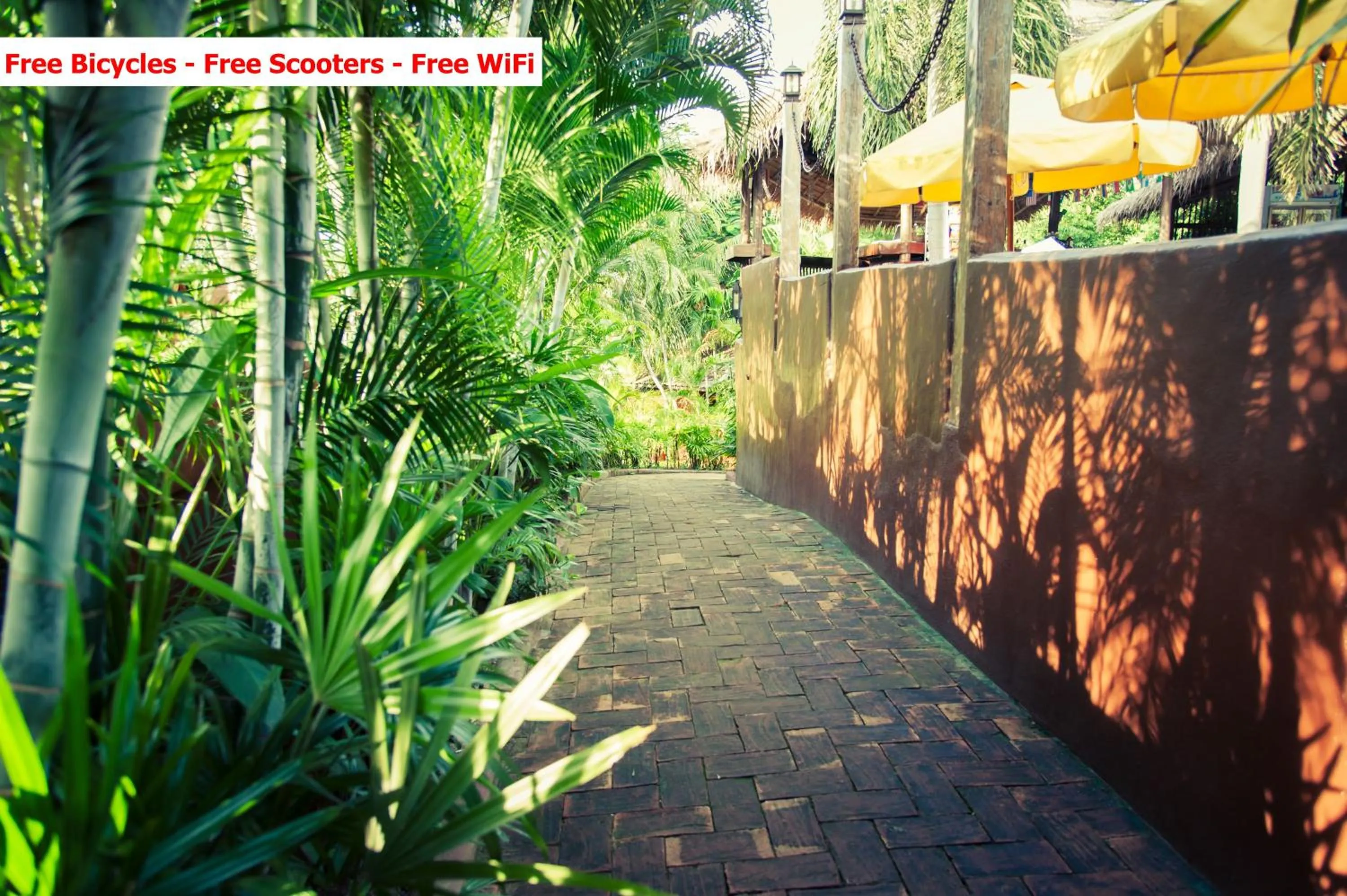 Garden in Baanpong Lodge