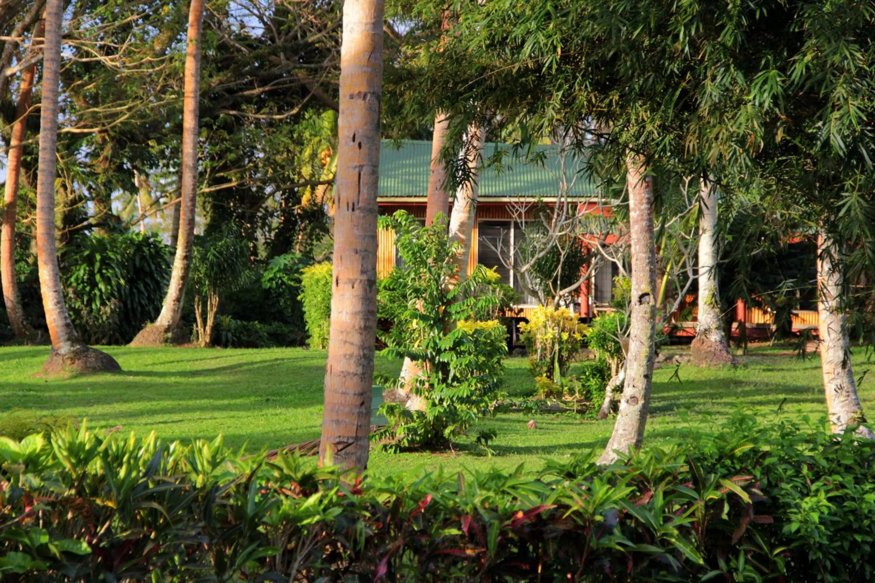 Facade/entrance in Maravu Taveuni Lodge