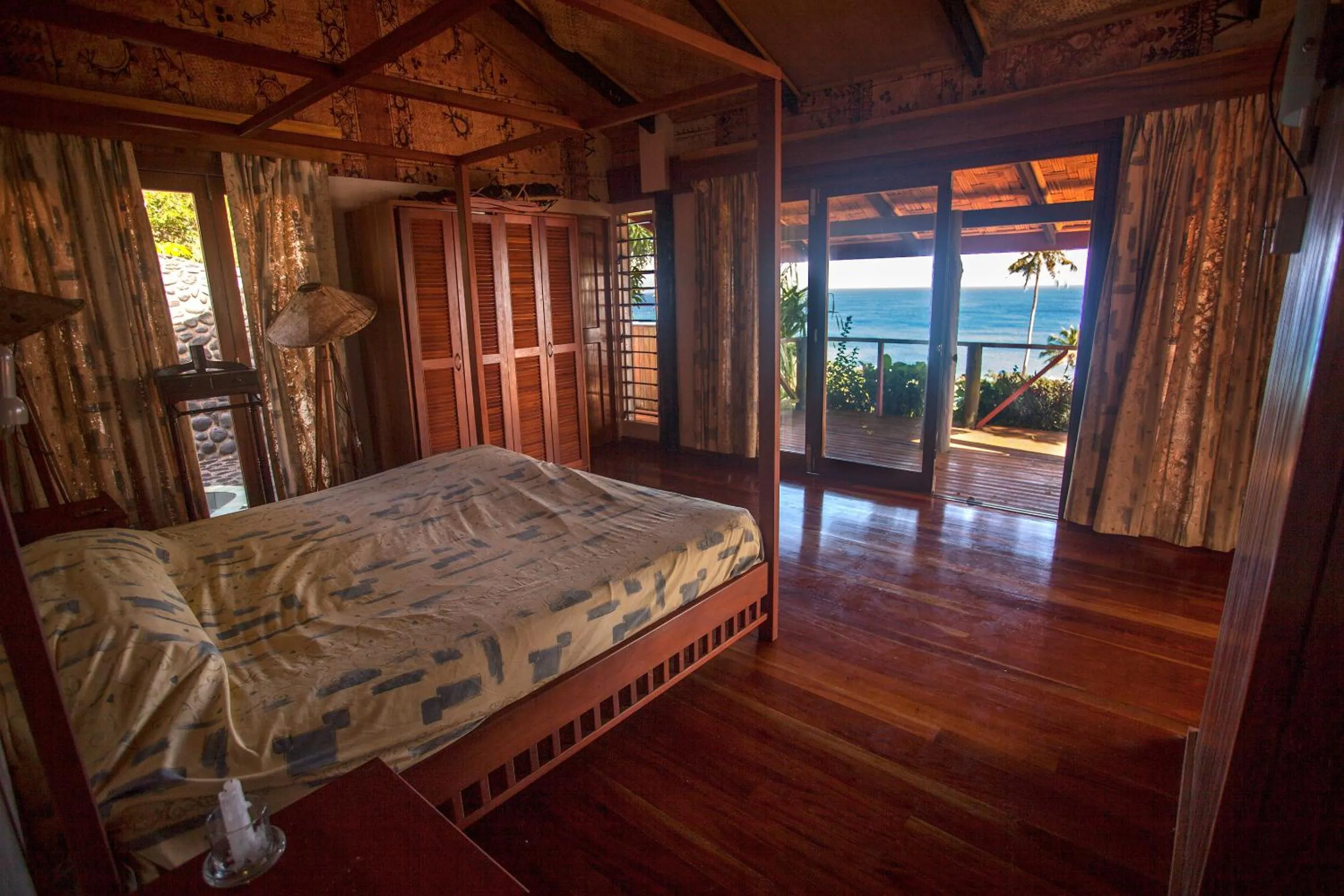 Sea view, Bed in Maravu Taveuni Lodge