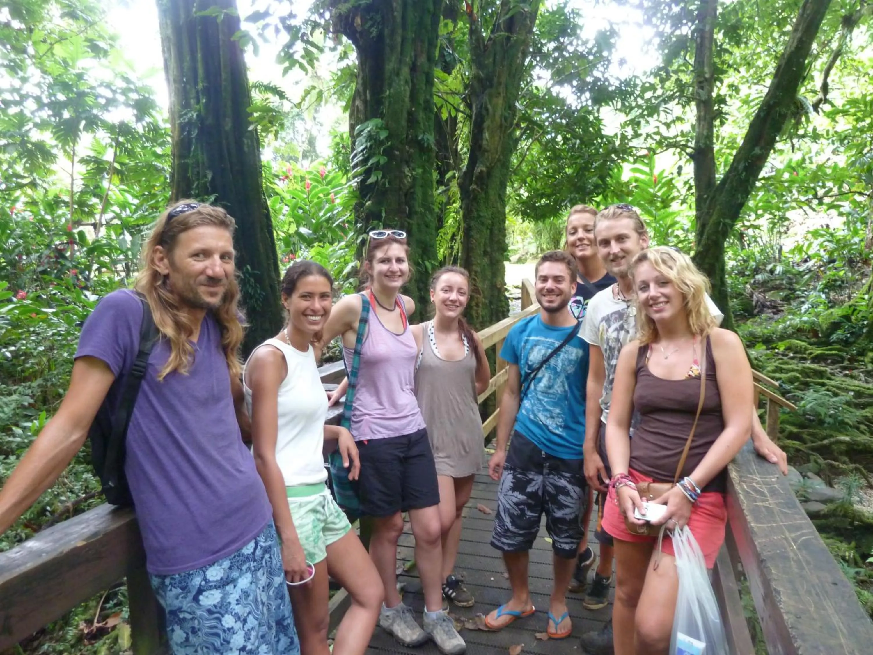 People in Maravu Taveuni Lodge