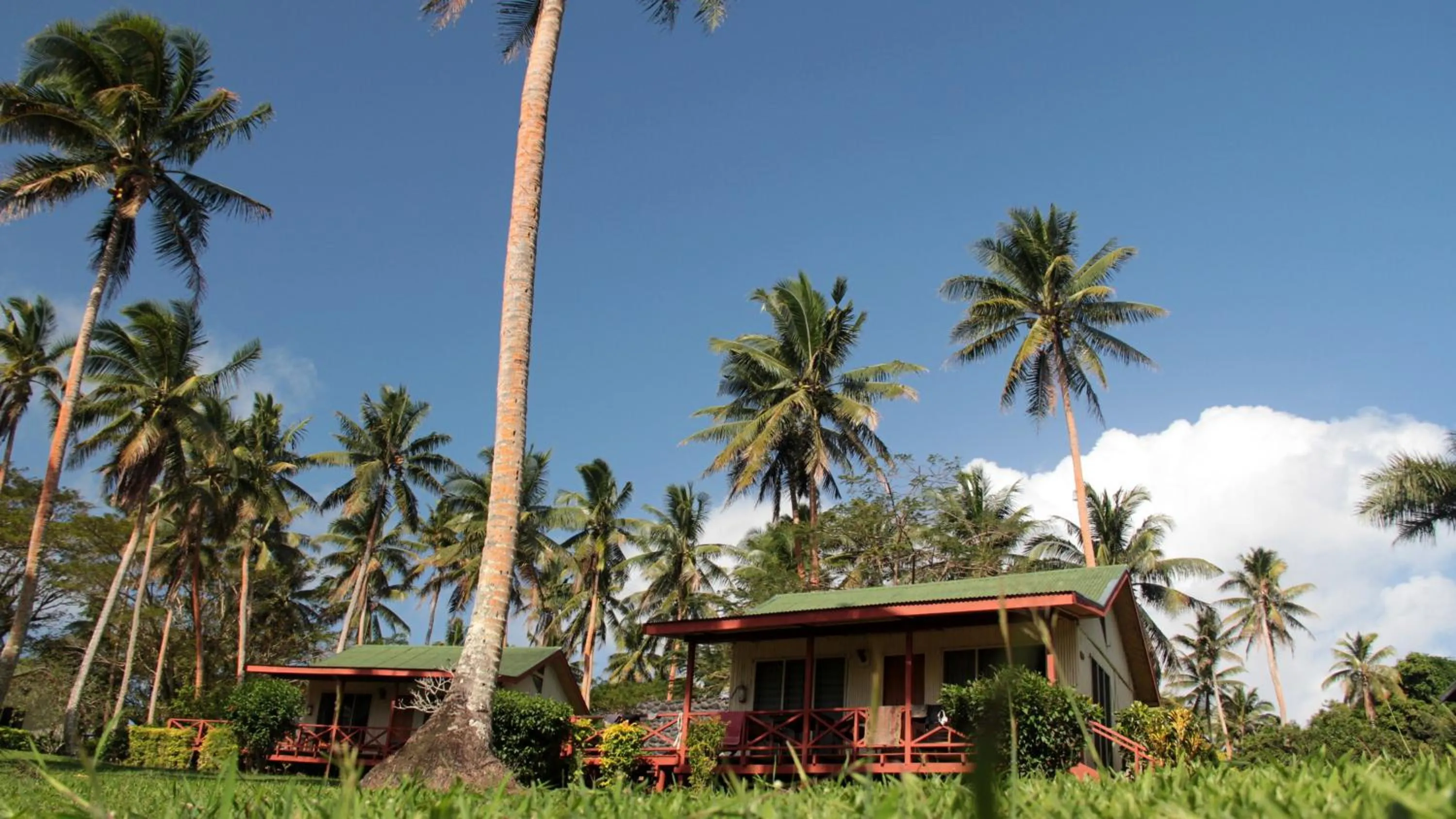 Facade/entrance in Maravu Taveuni Lodge