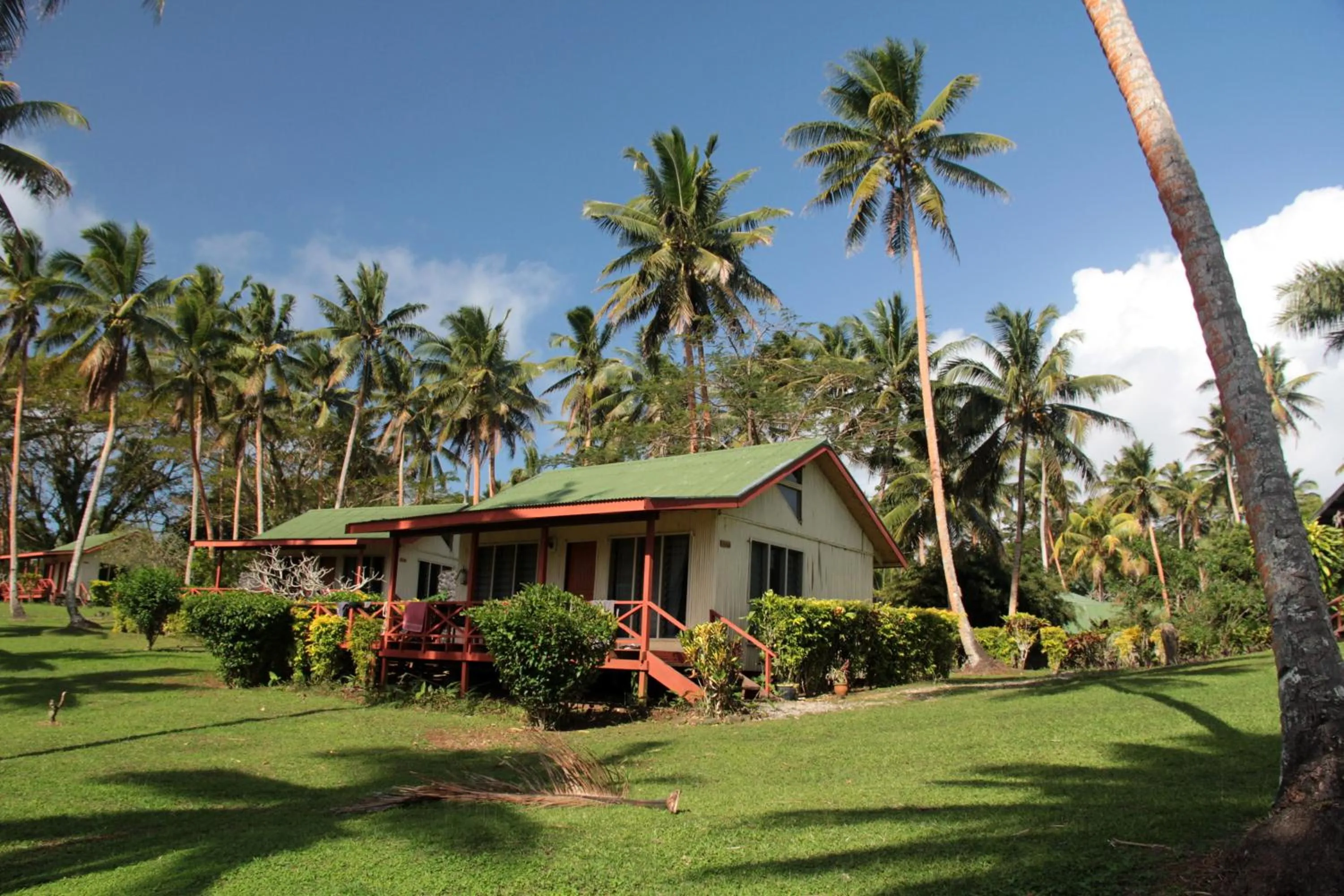 Garden in Maravu Taveuni Lodge