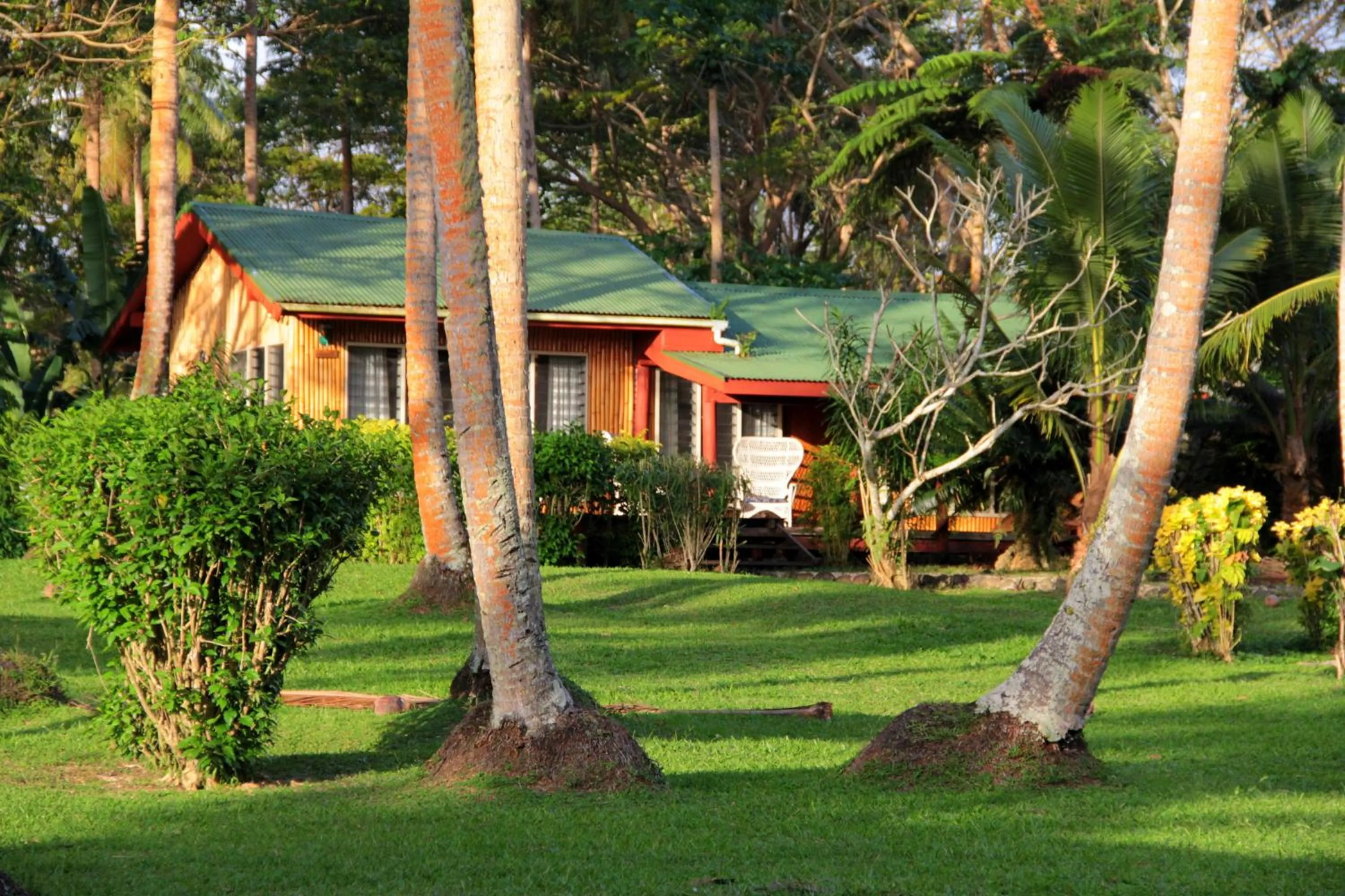 Facade/entrance in Maravu Taveuni Lodge