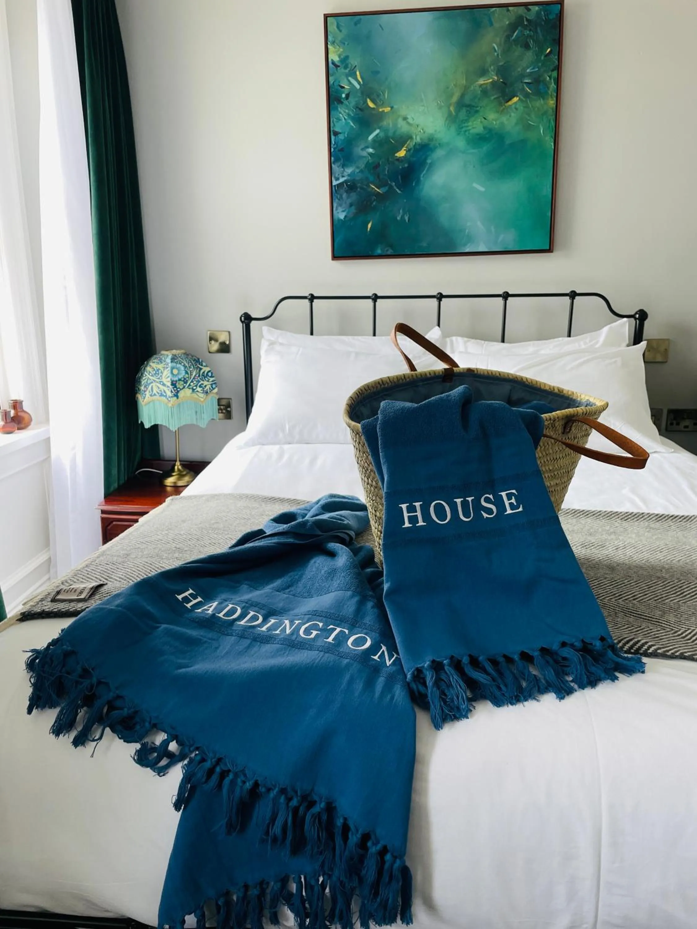Decorative detail, Bed in Haddington House