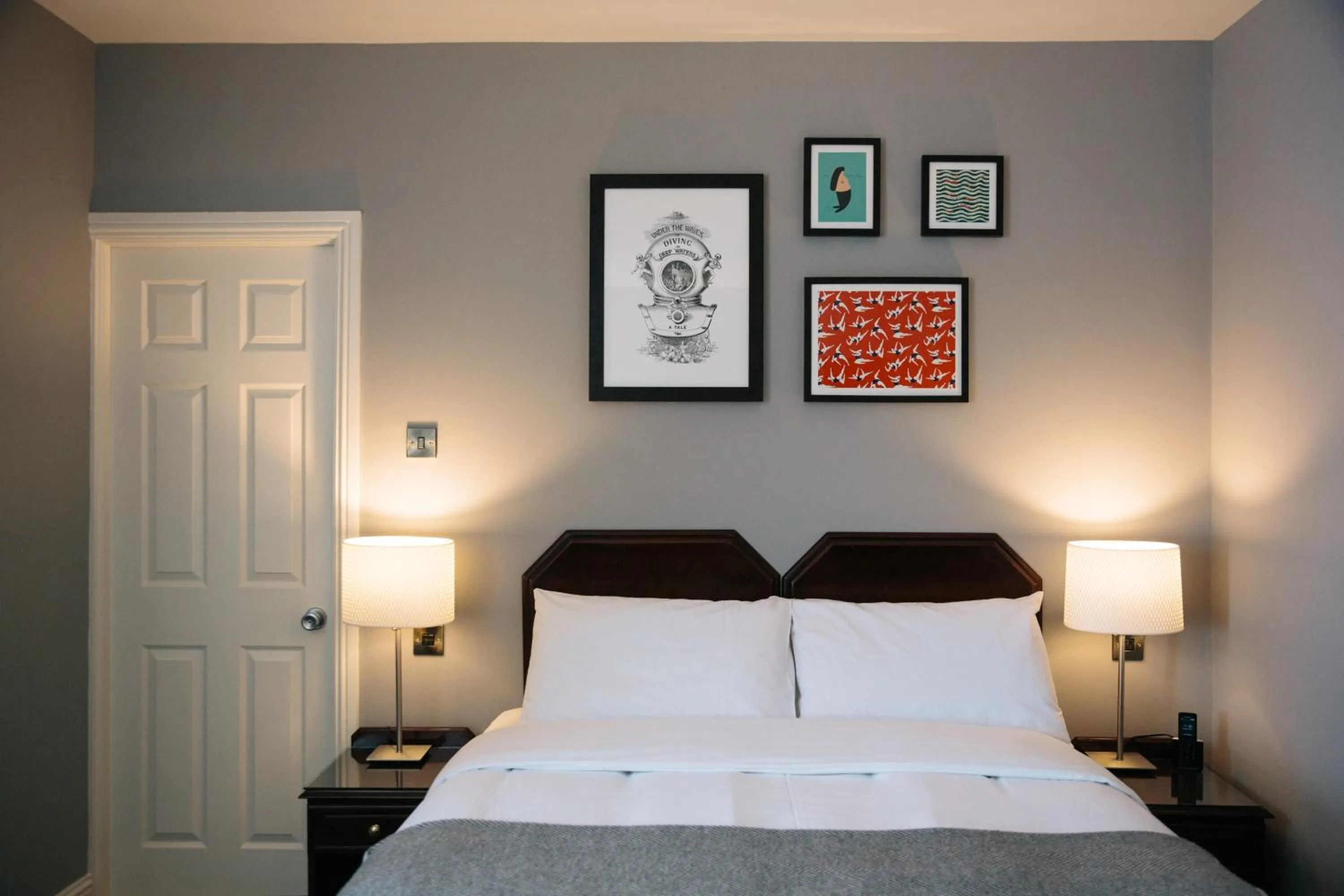 Decorative detail, Bed in Haddington House