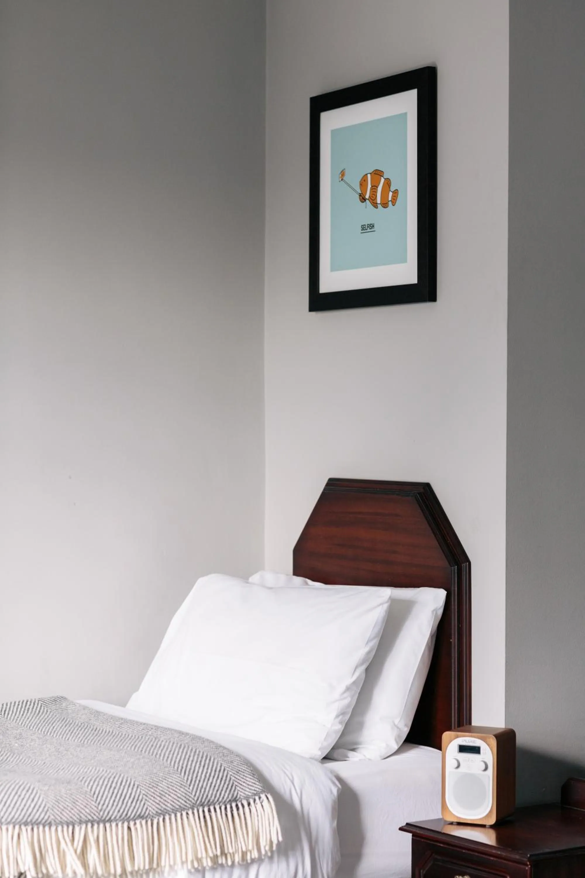 Decorative detail, Bed in Haddington House