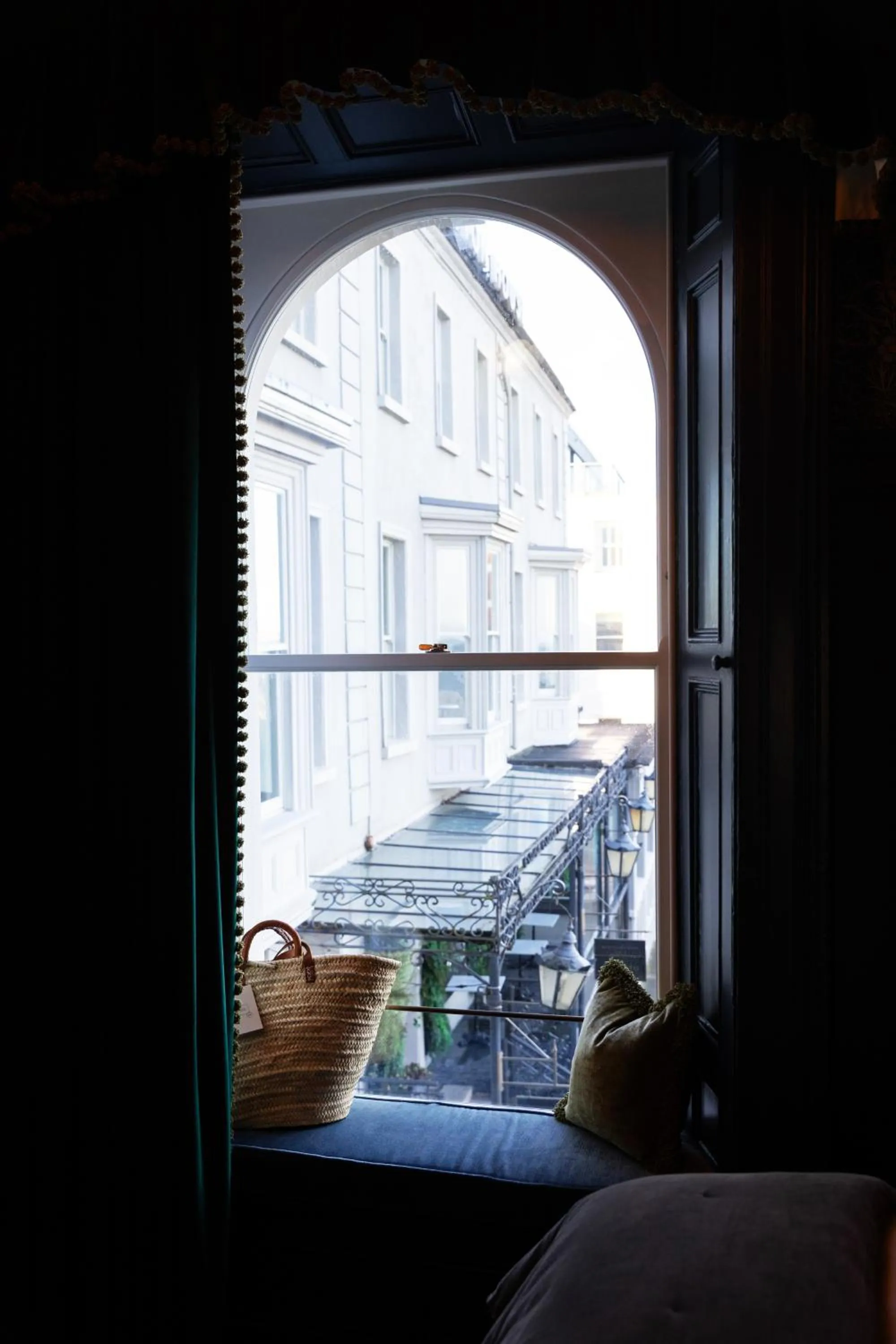 View (from property/room), Bed in Haddington House Hotel