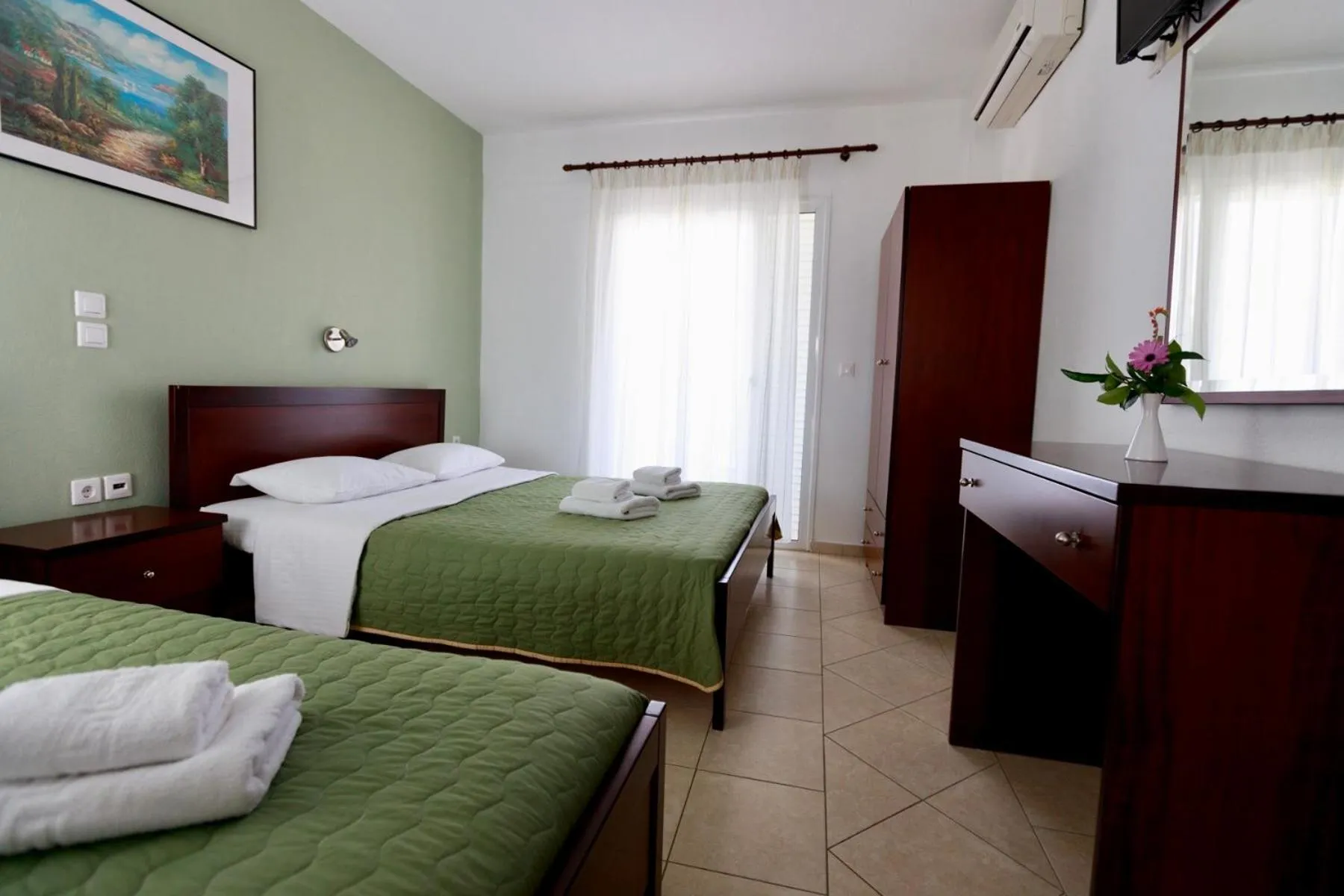 Bed in Melis Studios