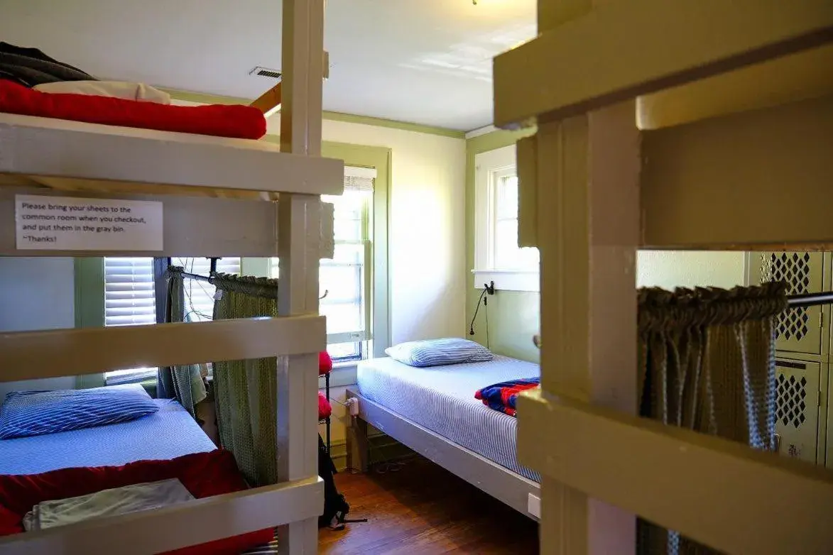 Bunk Bed in Female Dormitory Room in Bon Paul & Sharky's Hostel Bunk Bed in Female Dormitory Room in Bon Paul & Sharky's Hostel