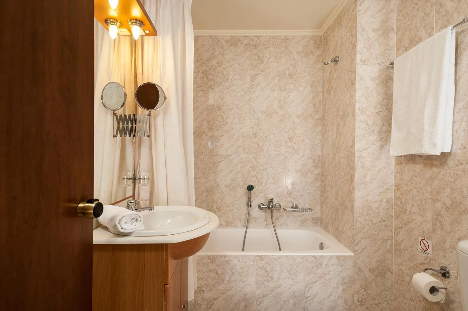 Bathroom in Adelais Hotel