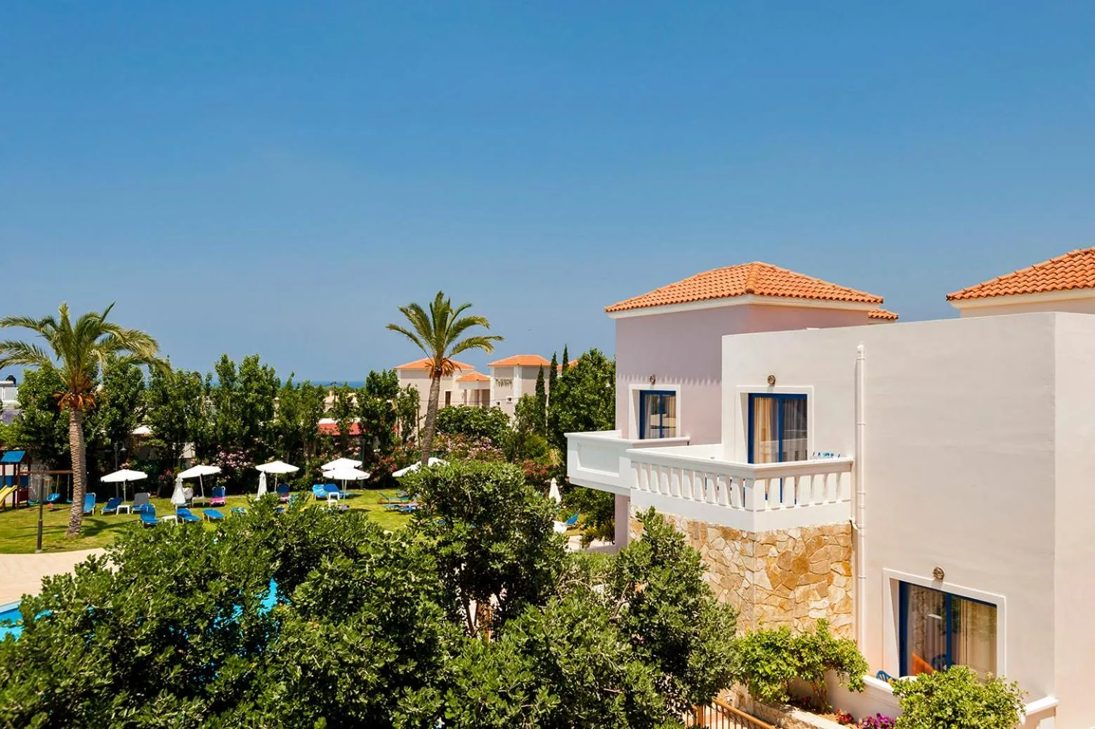 Garden in Adelais Hotel