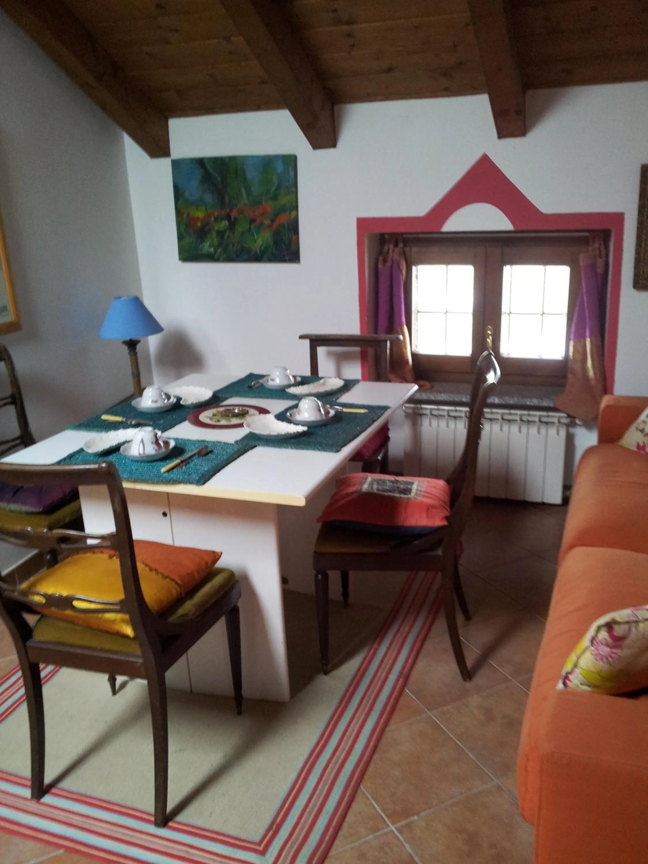 Seating area in B&B Il Pioppo E La Fonte