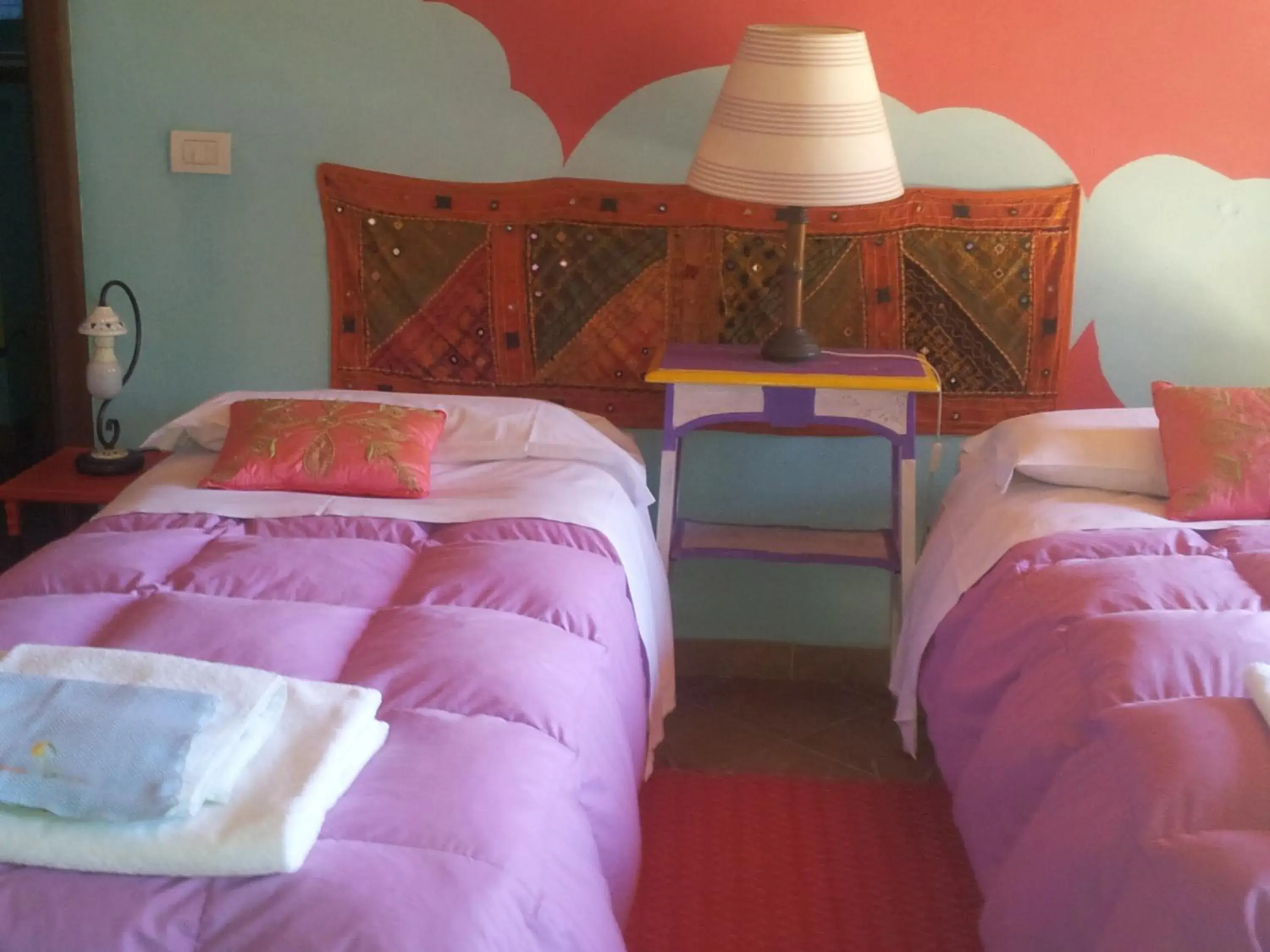 Triple Room - single occupancy in B&B Il Pioppo E La Fonte Triple Room - single occupancy in B&B Il Pioppo E La Fonte