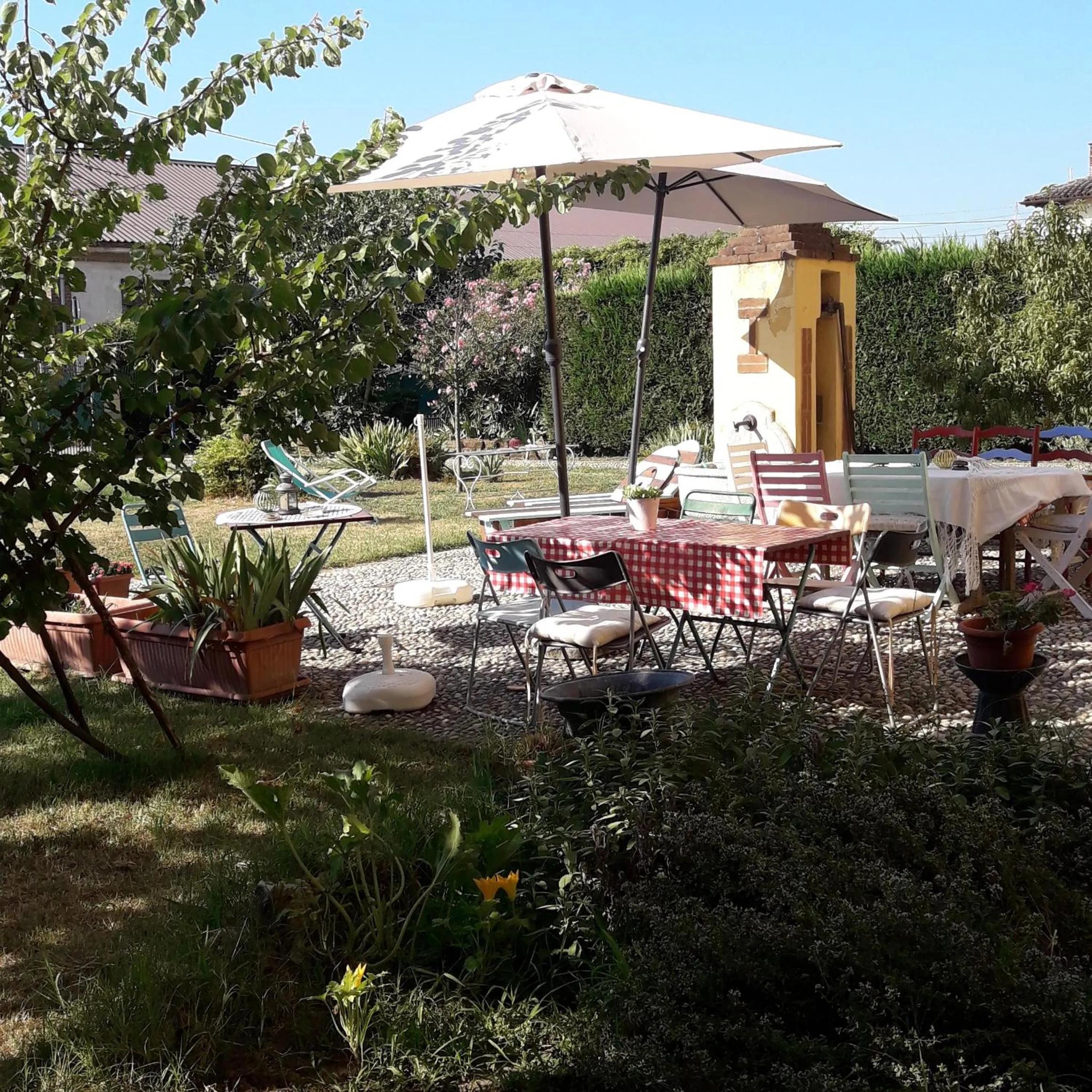Garden in B&B Il Pioppo E La Fonte