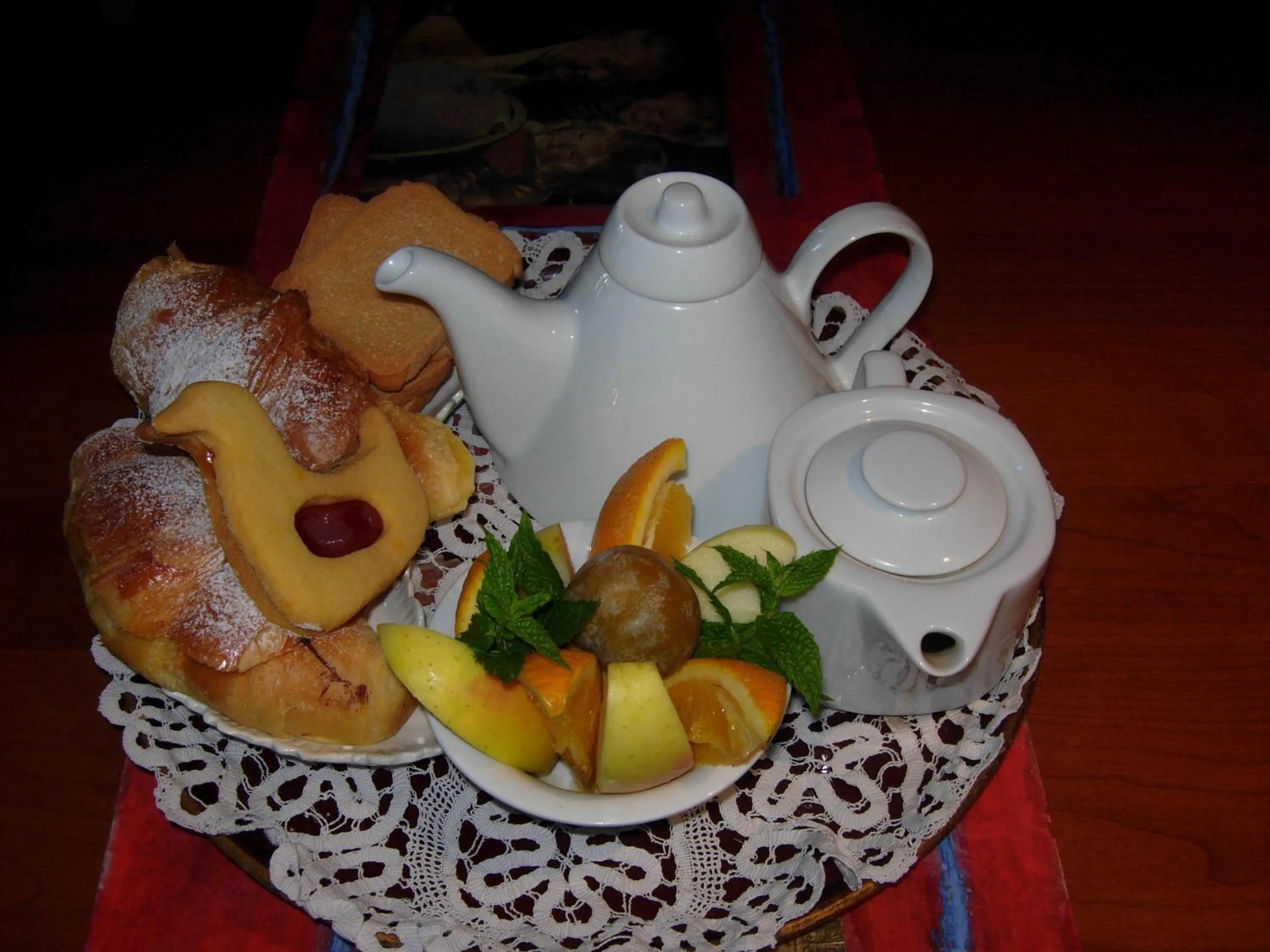 Breakfast in B&B Il Pioppo E La Fonte