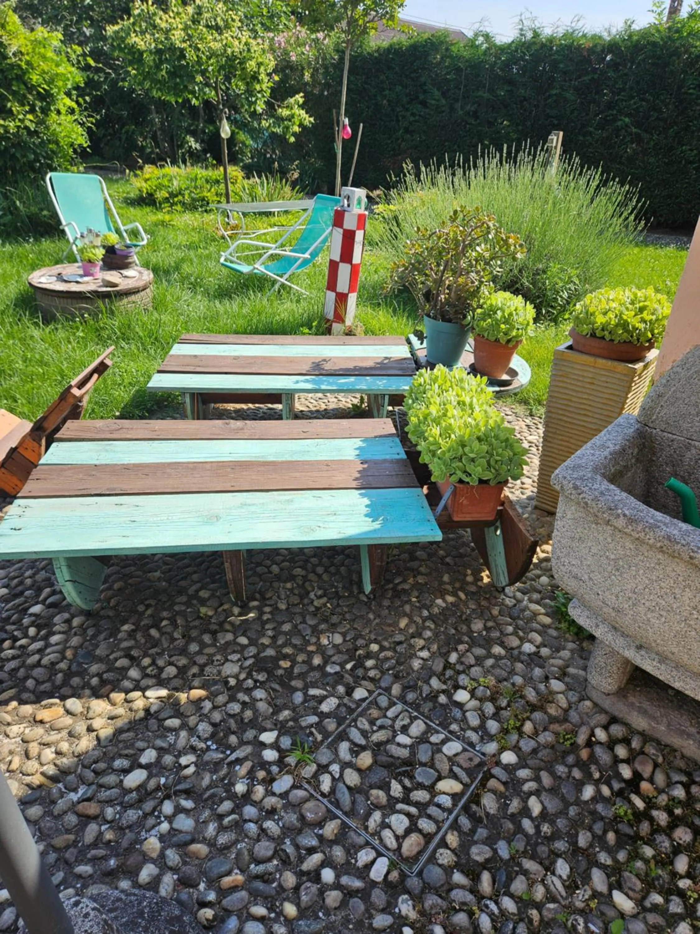 Garden in B&B Il Pioppo E La Fonte