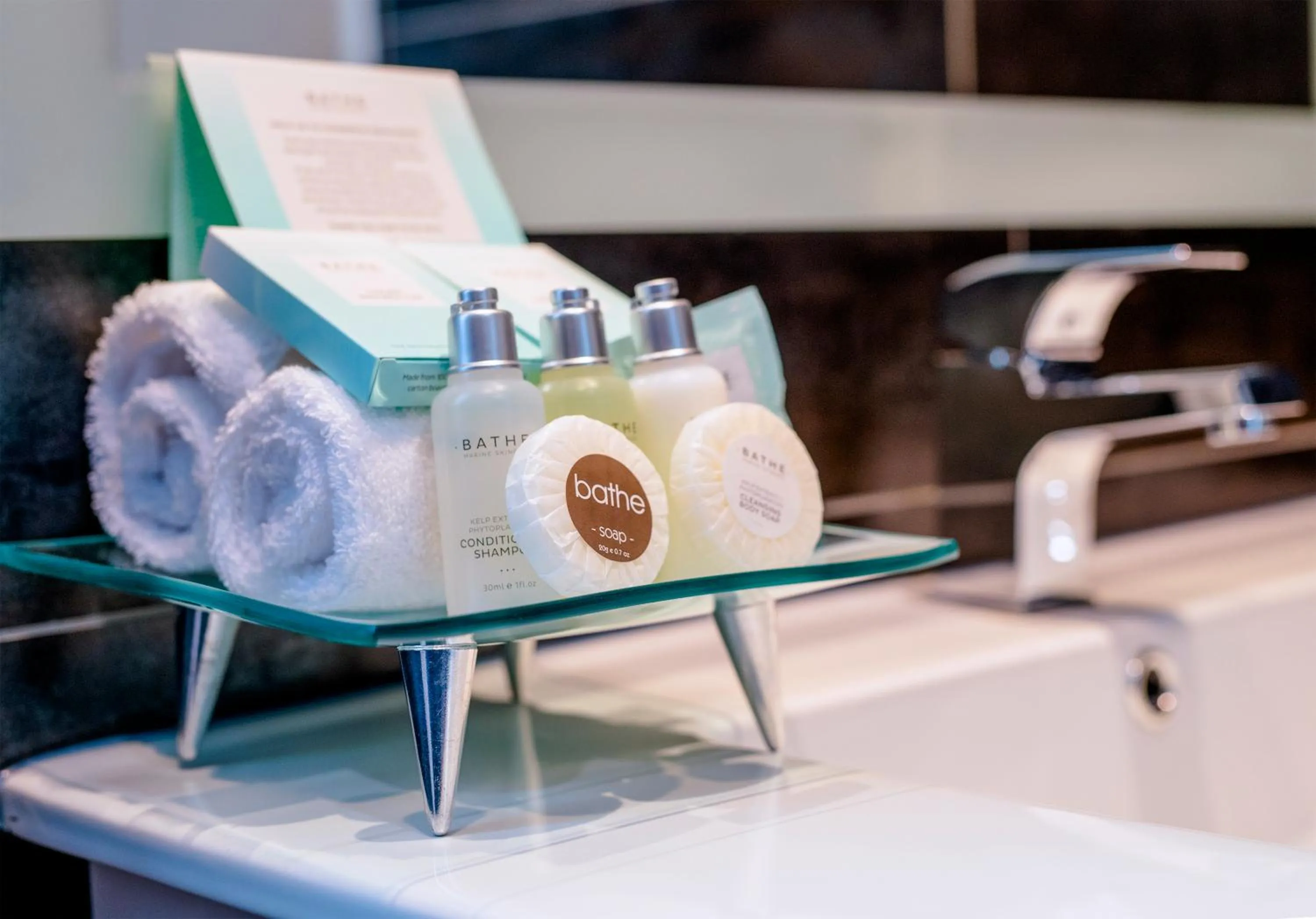 Bathroom in Alpine Hotel