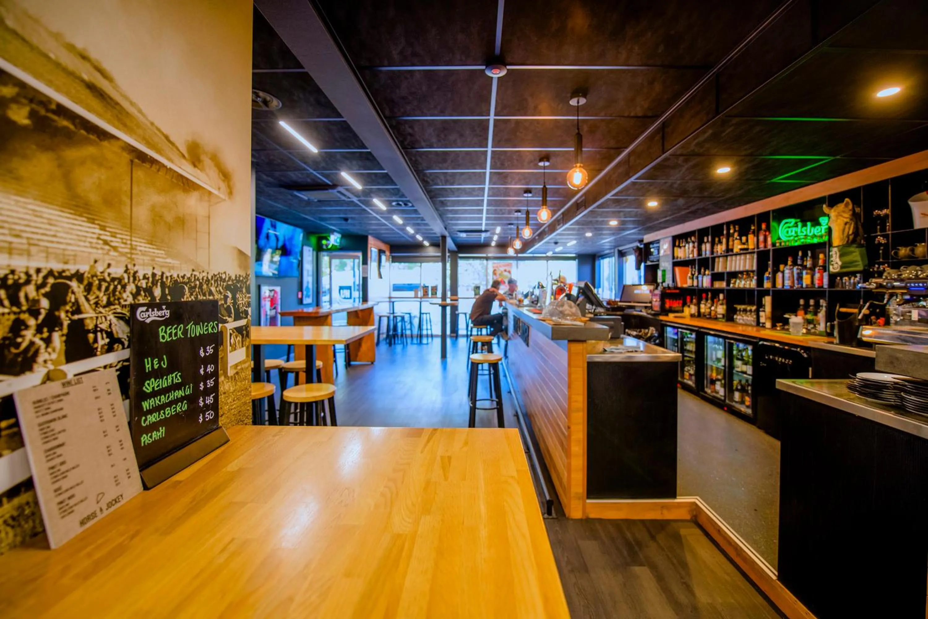 Property building in Alpine Hotel