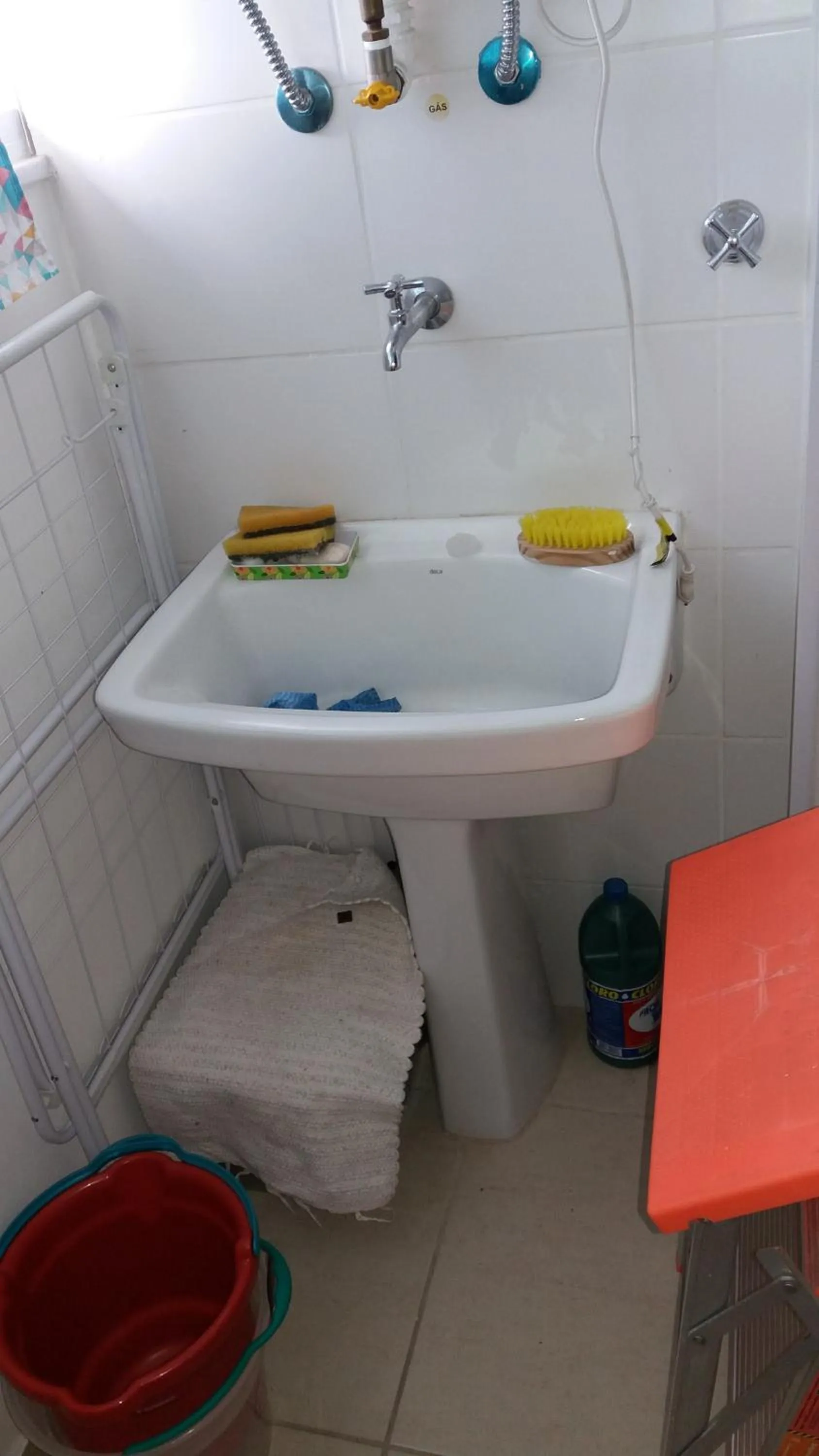 laundry in Ap 2 suítes perto Projac Riocentro Parque Olímpico Rock in Rio